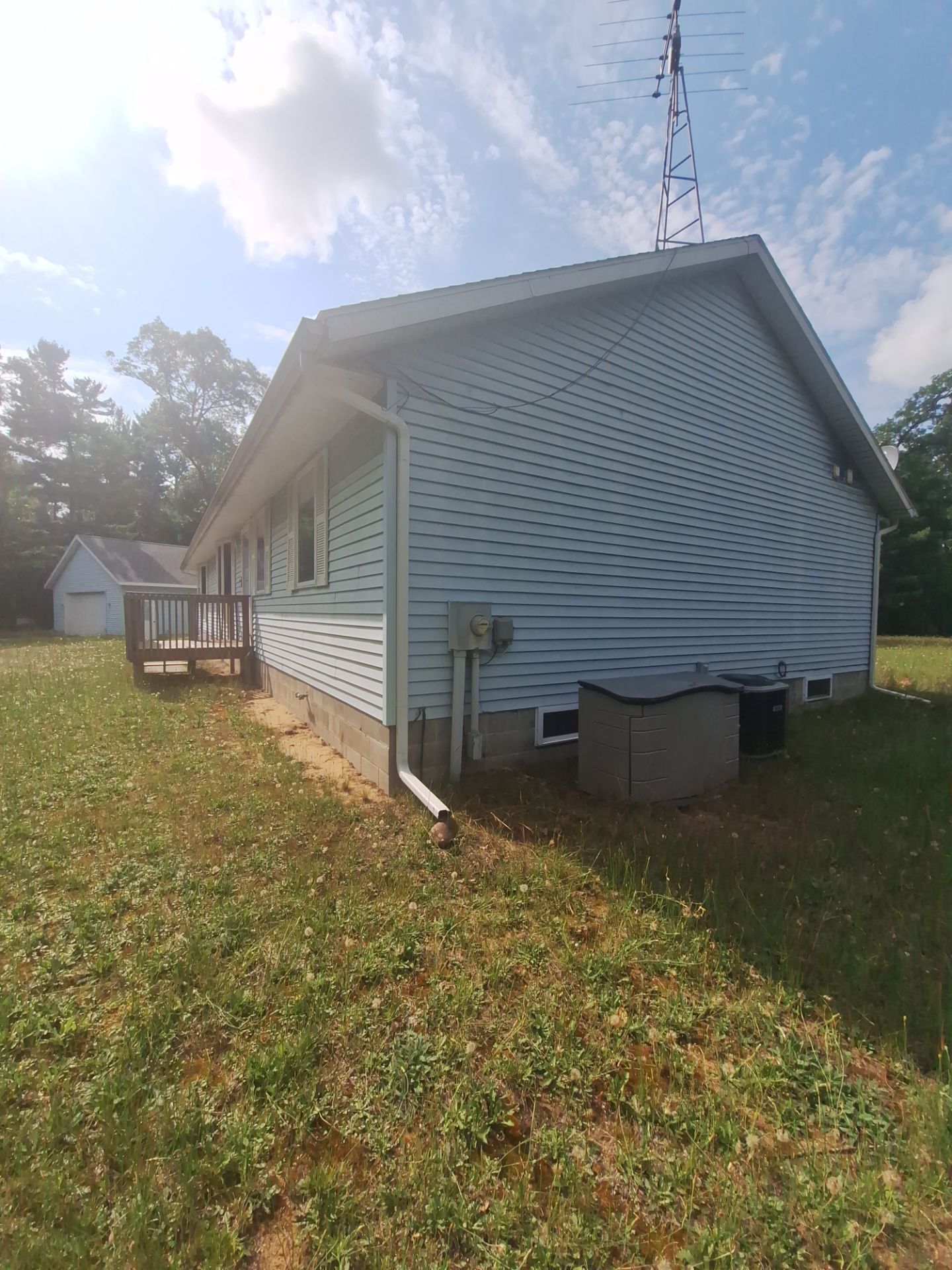 Deck staining and exterior foundation painting! by Gordon Painting