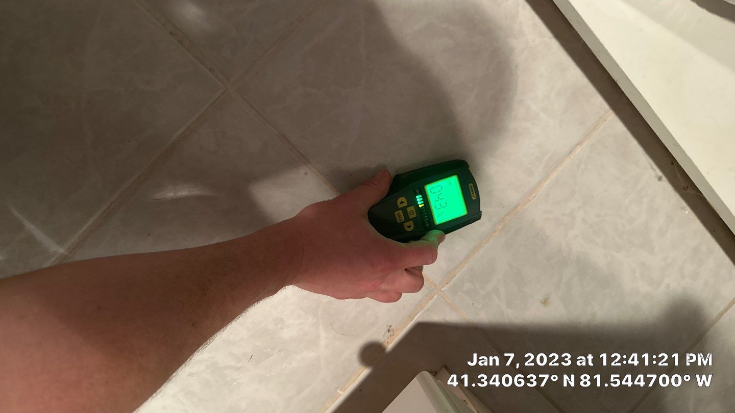 Pipe Burst Emergency Mitigation Demo and Dry Down by Absolute Roofing and Construction