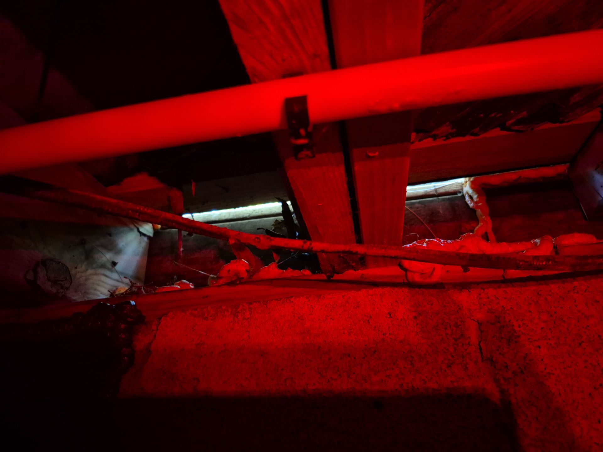 Project in Norfolk by Patriot Crawl Space Repairs