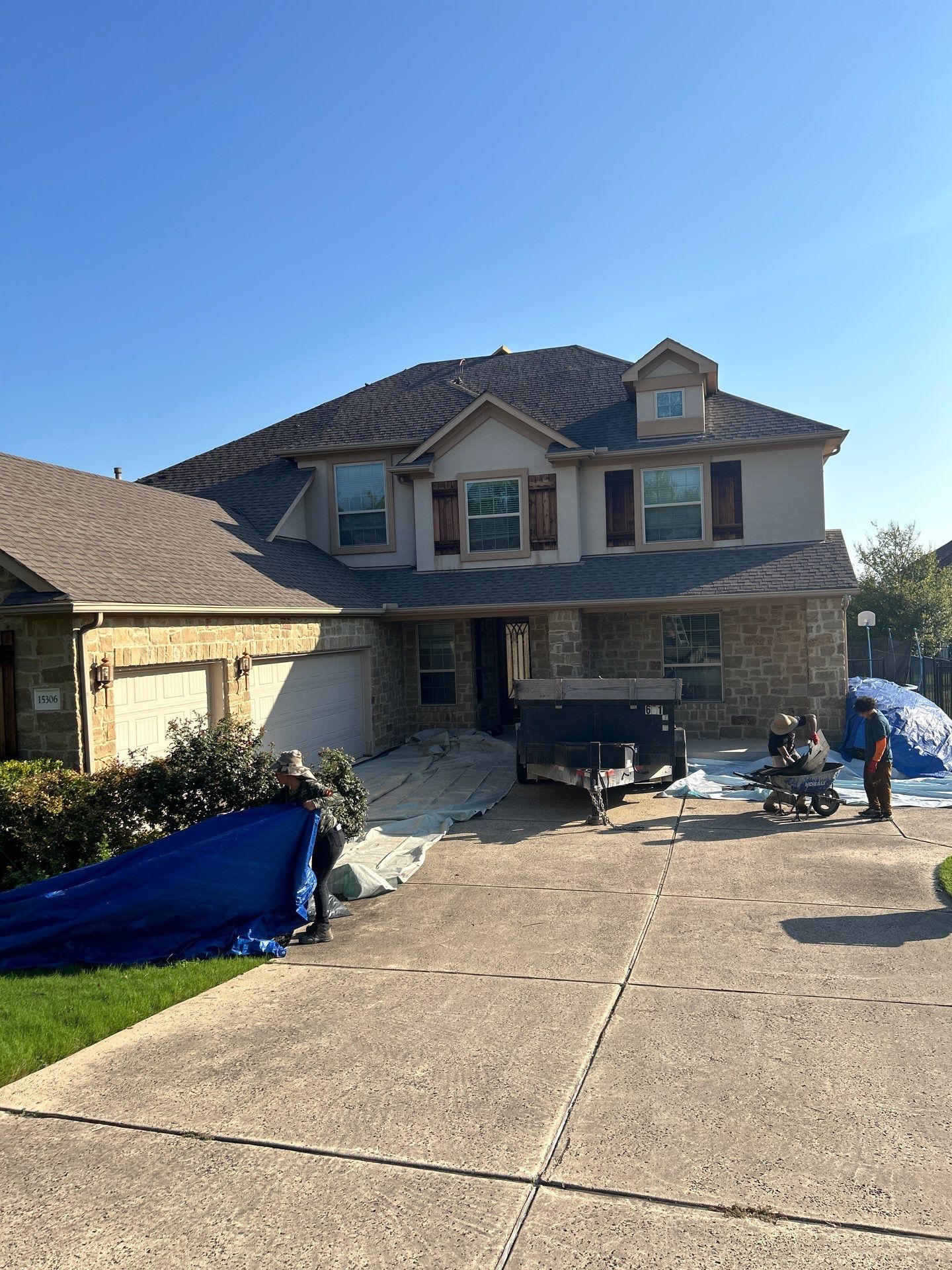 Project in Austin by Rhino Roofing and General Contracting, LLC