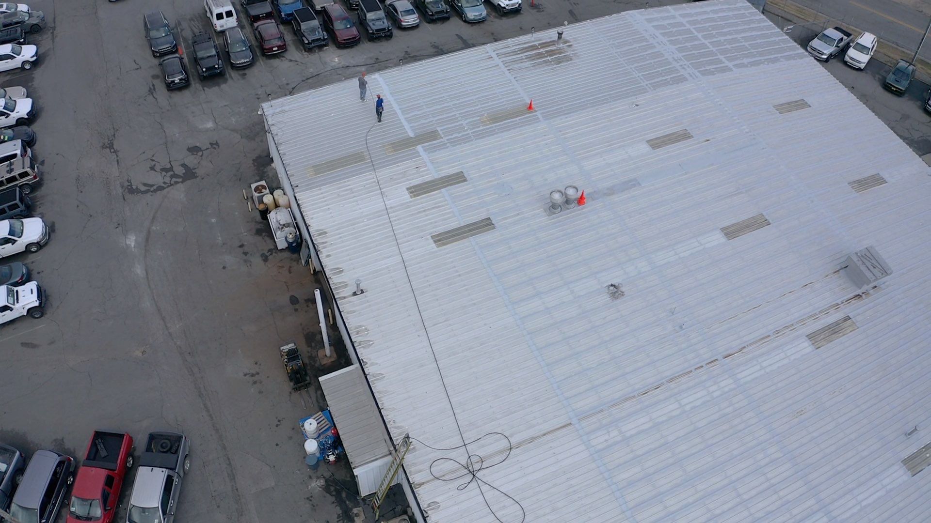 Acrylic Coating  by Just In Time Roofing and Restoration