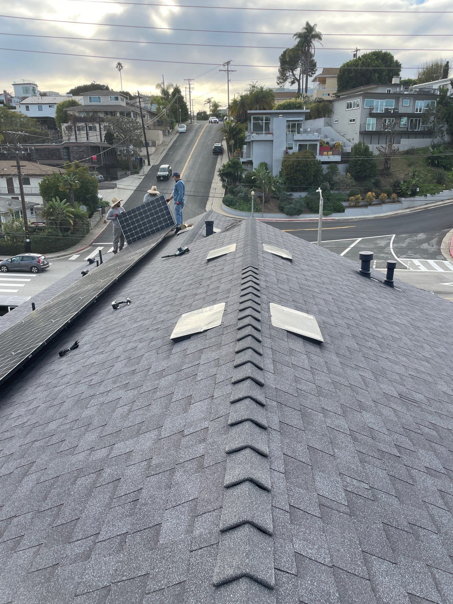 Residential Reroofing Project in Playa Del Rey by Hull Brothers Roofing