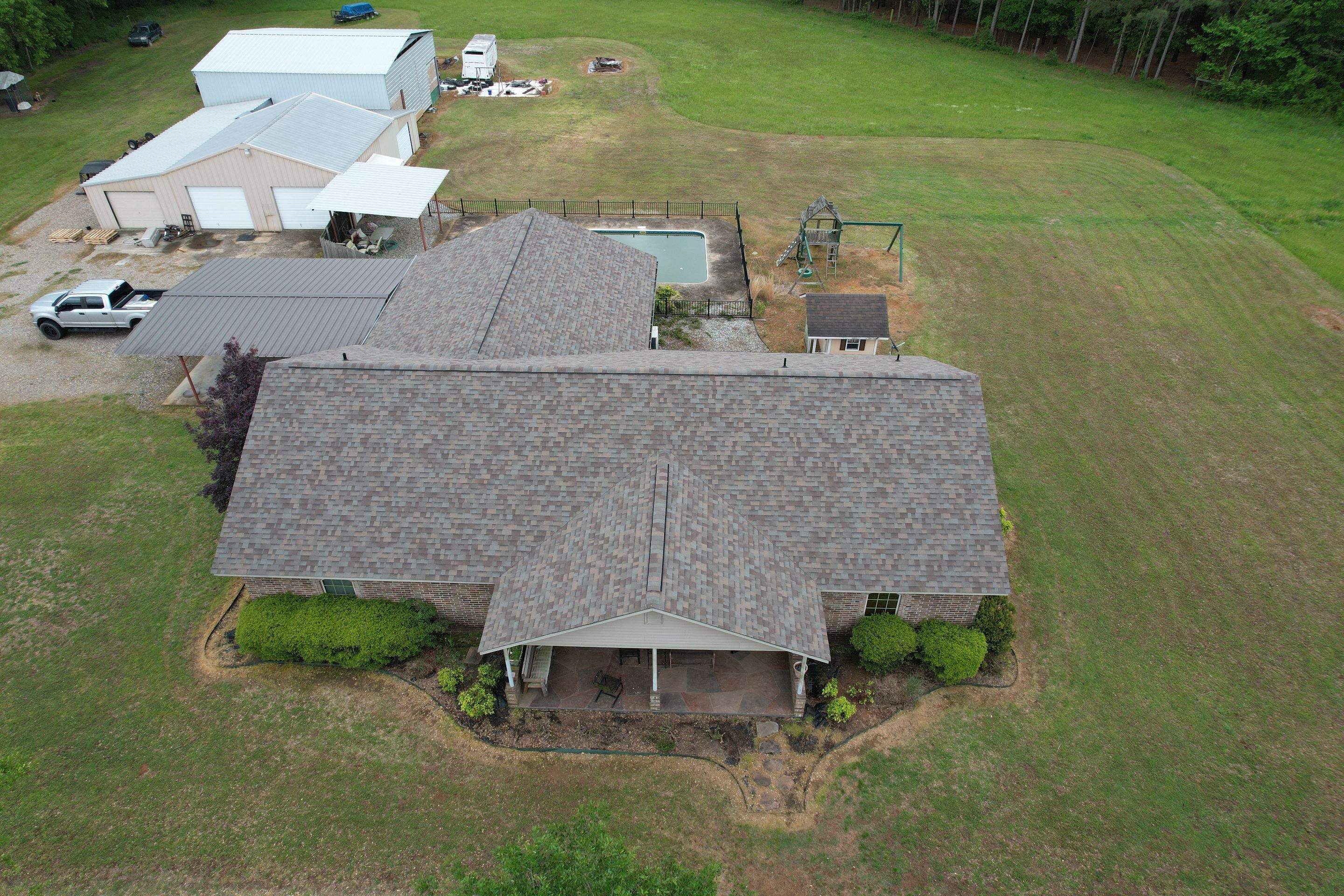 Residential Shingle Reroof using Malarkey Vista by Hostetler Roofing