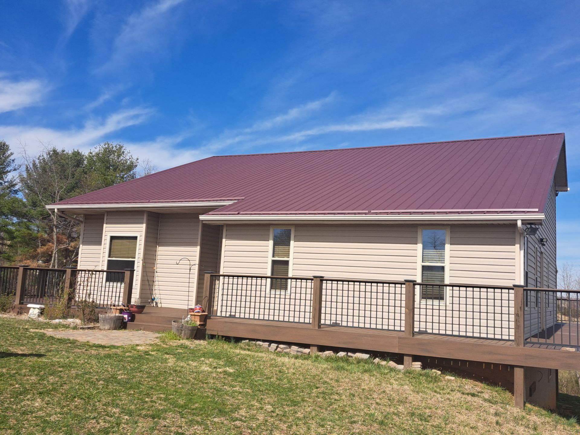 Burgundy Frost by Omnia Roofing