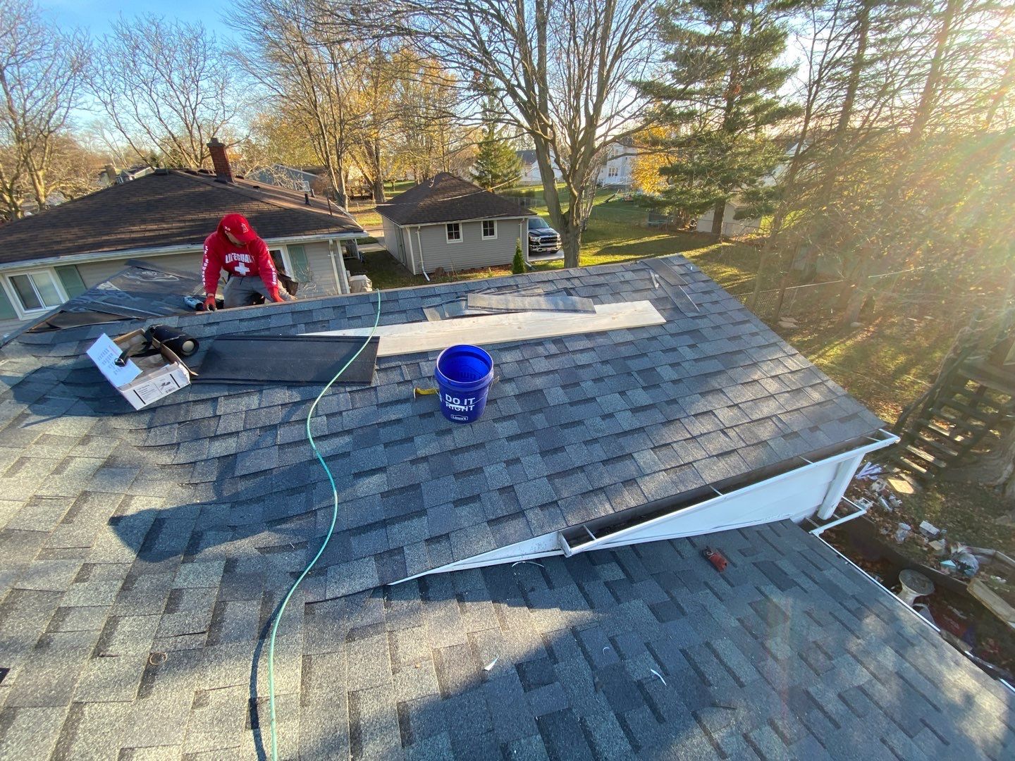 Roof Replacement using Owens Corning by 180 Contractors