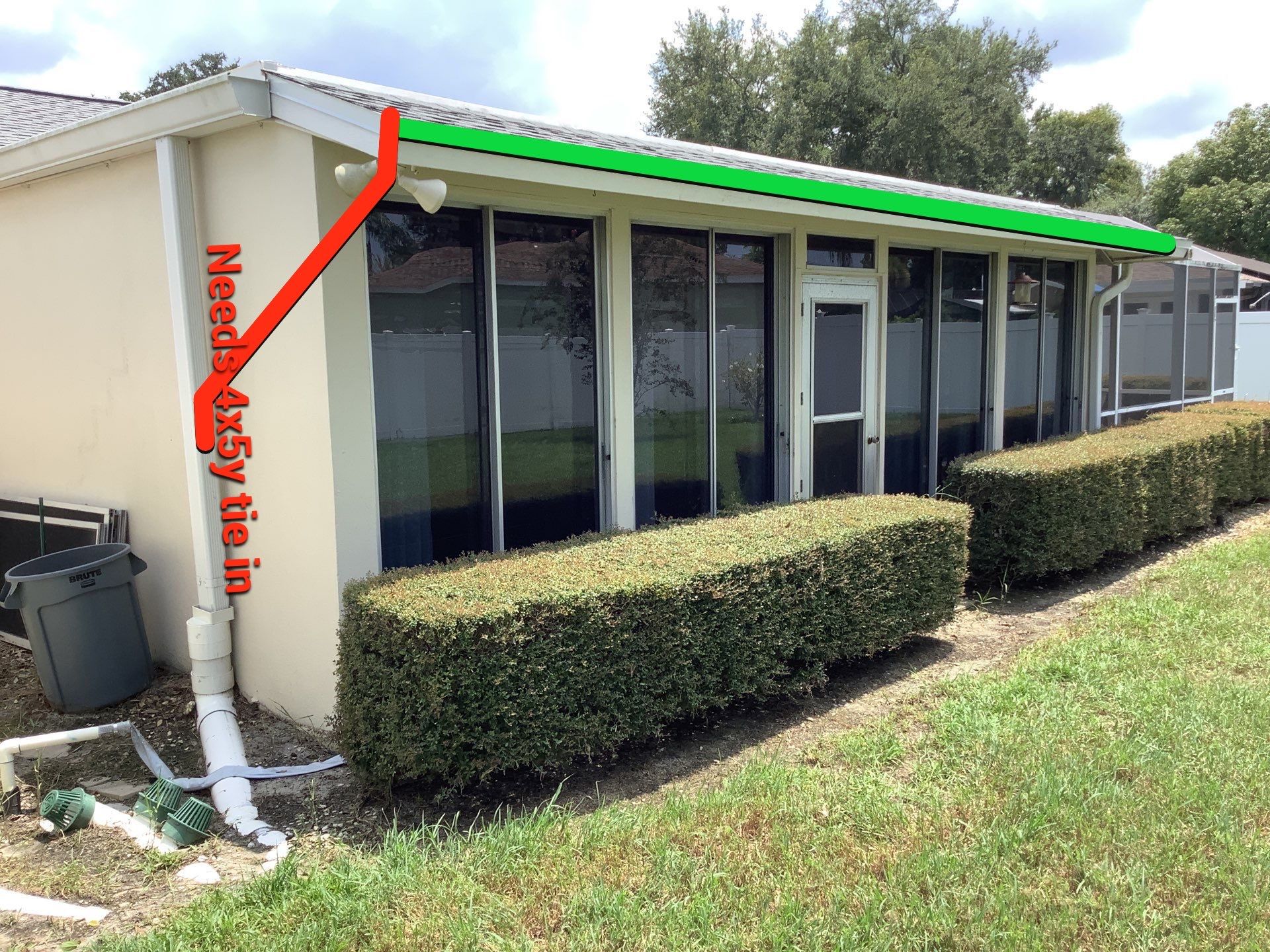 Full Gutter System Installation in Sarasota FL by Gutter Professors
