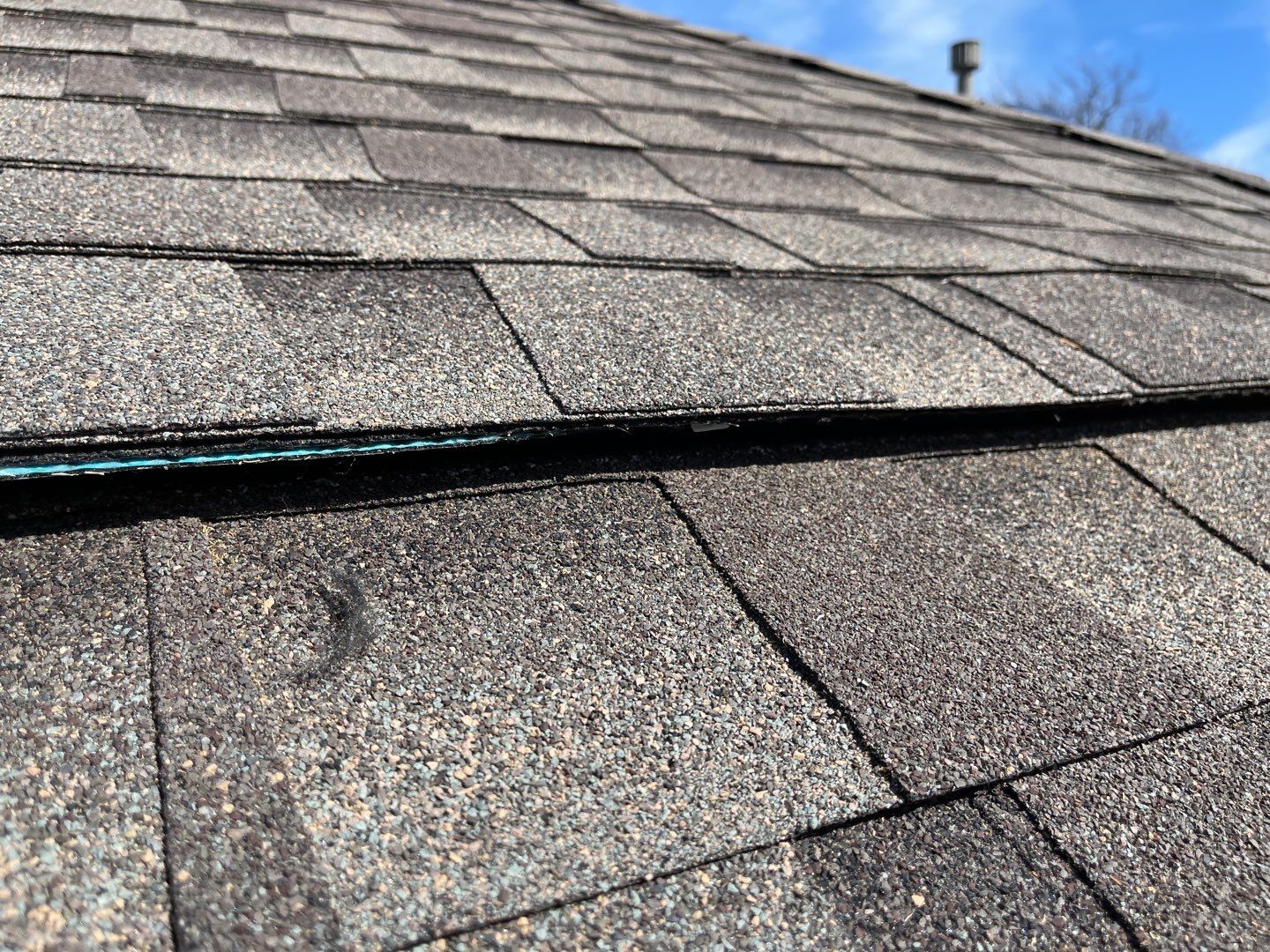 Major storm damage required full roof replacement along with other exterior repairs by First United Roofing & Construction