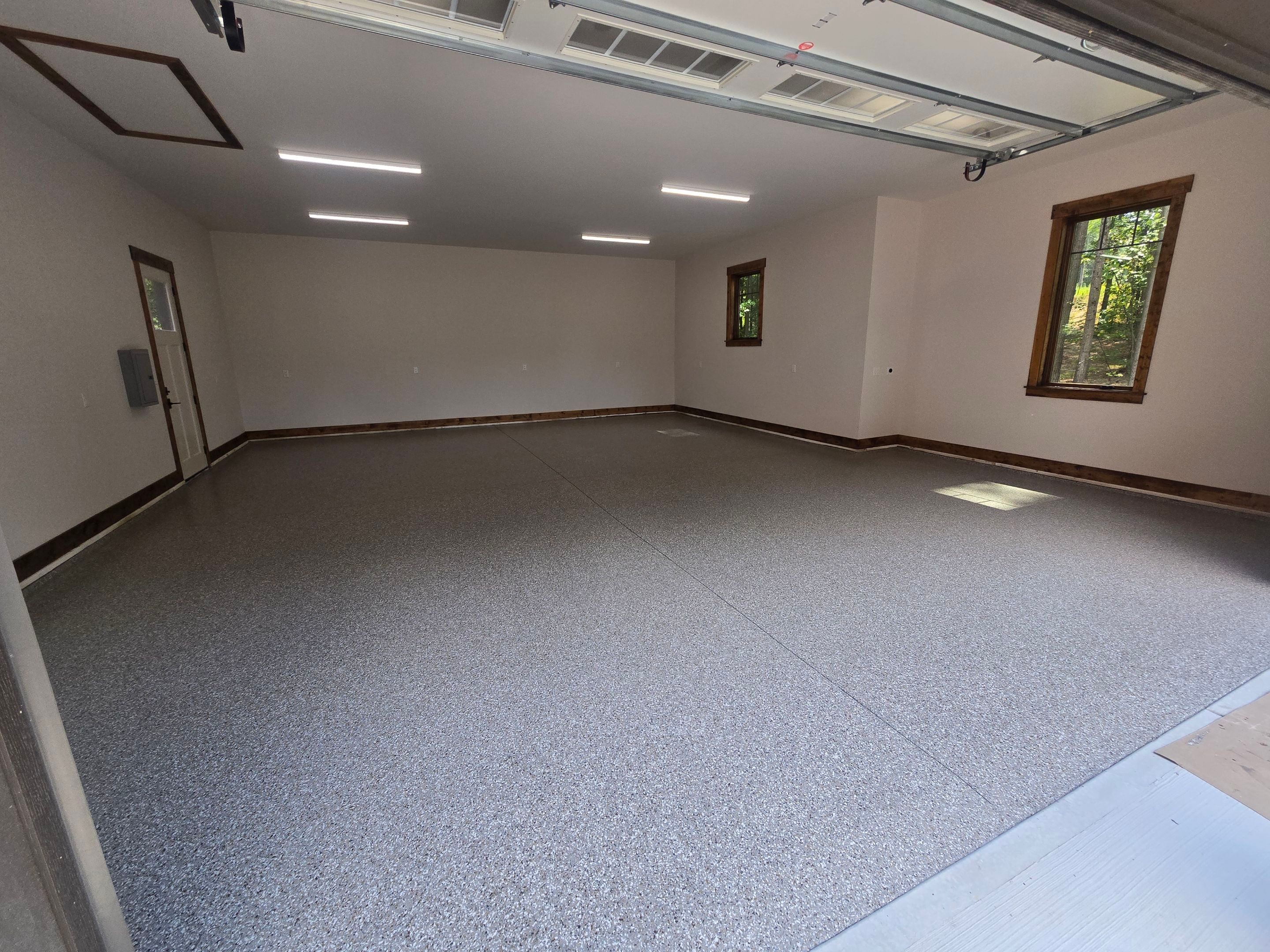 Garage using Creekbed by Elite Floor Solutions