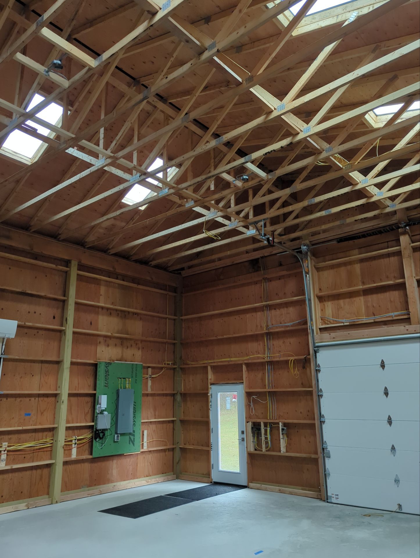Open Cell Spray Foam to a Pole Barn by NYS Foam & Energy