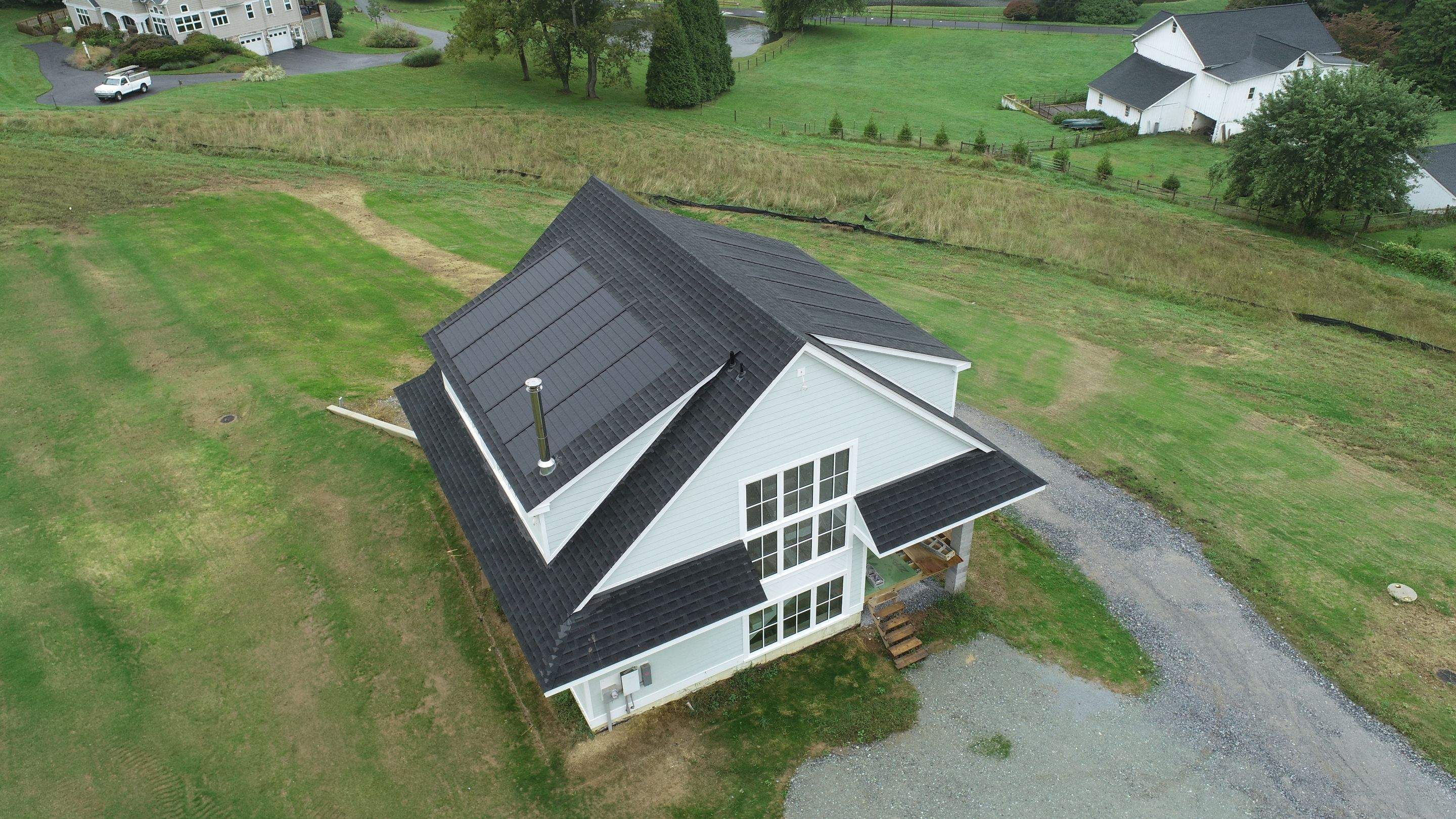 GAF Timberline Solar on New Construction by American Home Contractors
