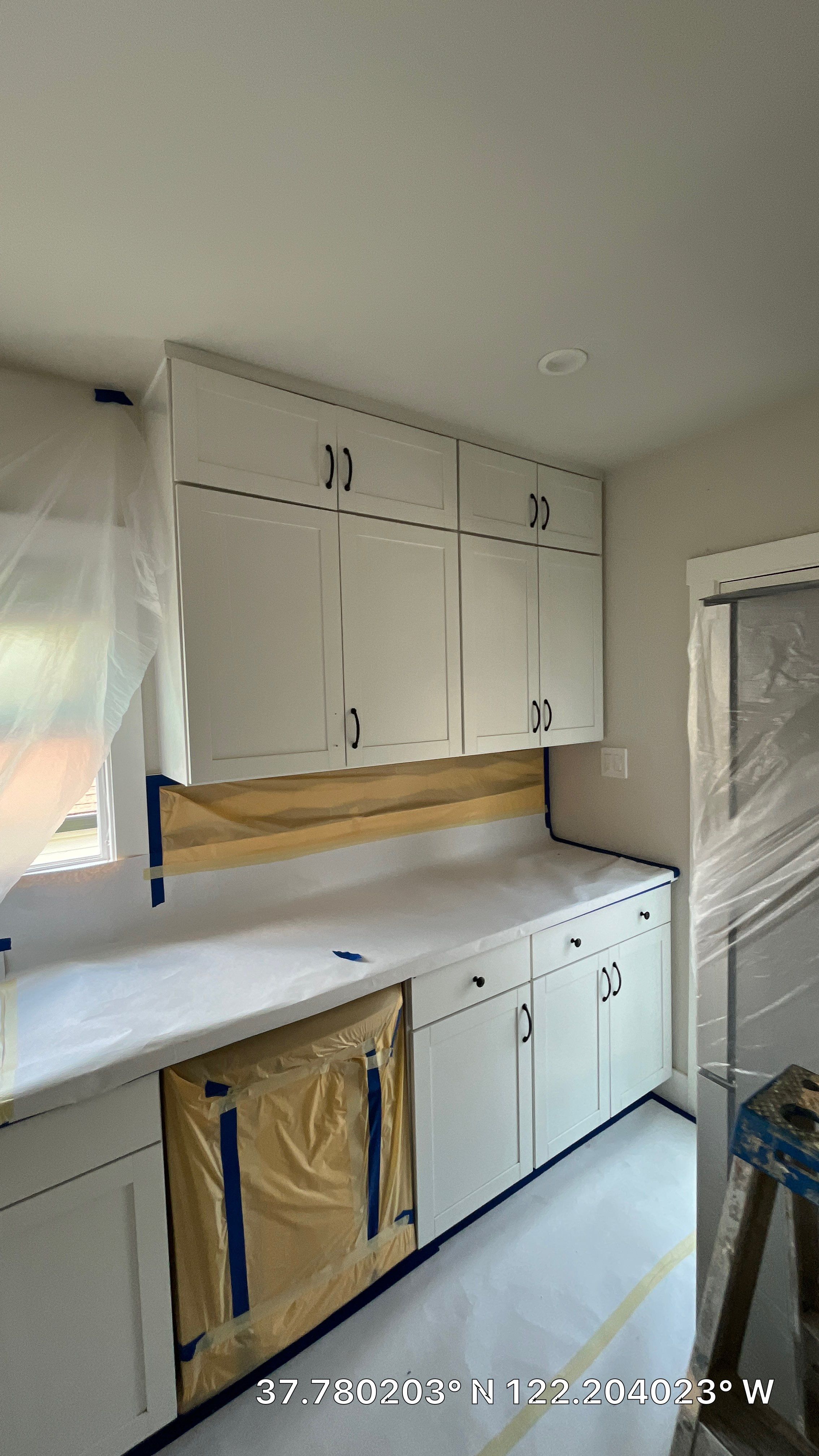Custom Cabinet Painting  by Herrera’s Bay Area Painting inc.