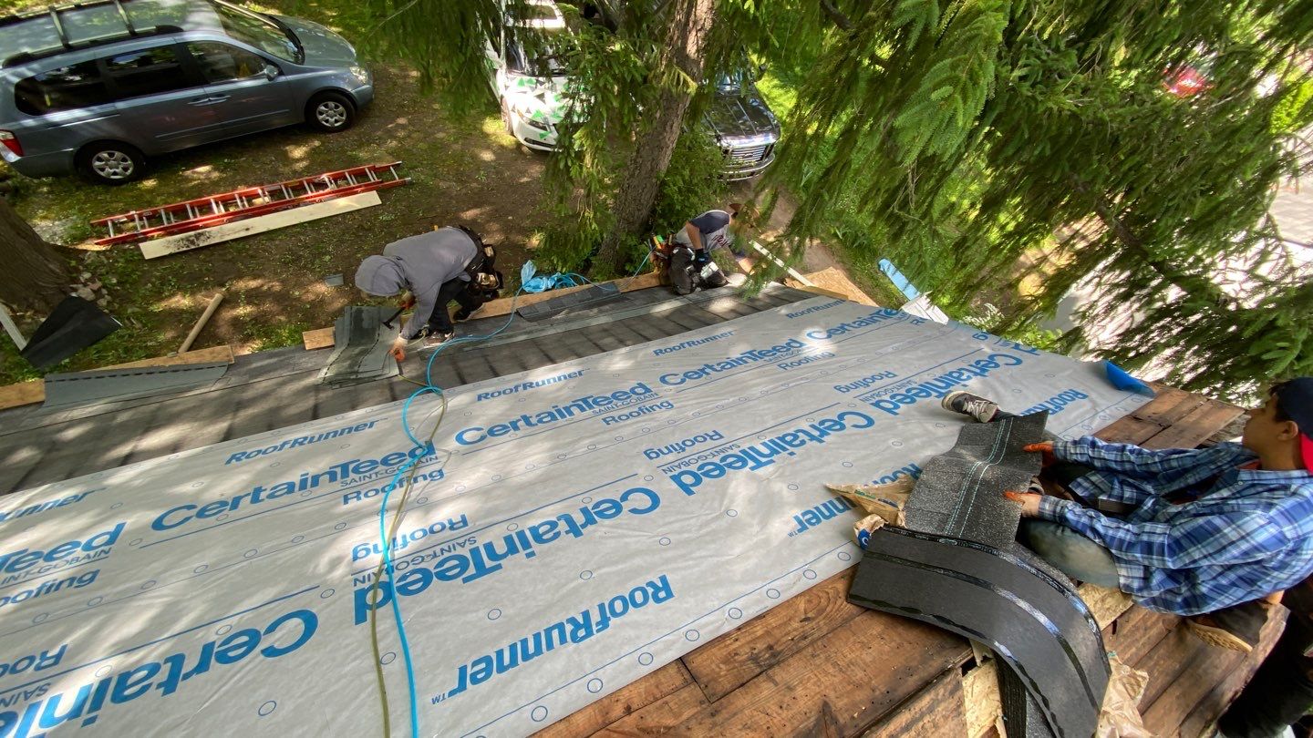 Roof Replacement using CertainTeed Landmark by 180 Contractors