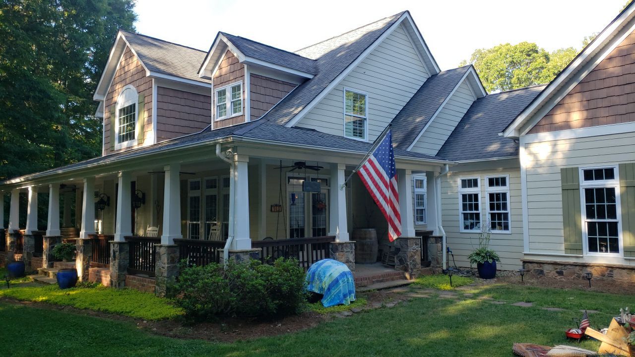 House Wash using cleaner by G&H Home Tech Pros LLC