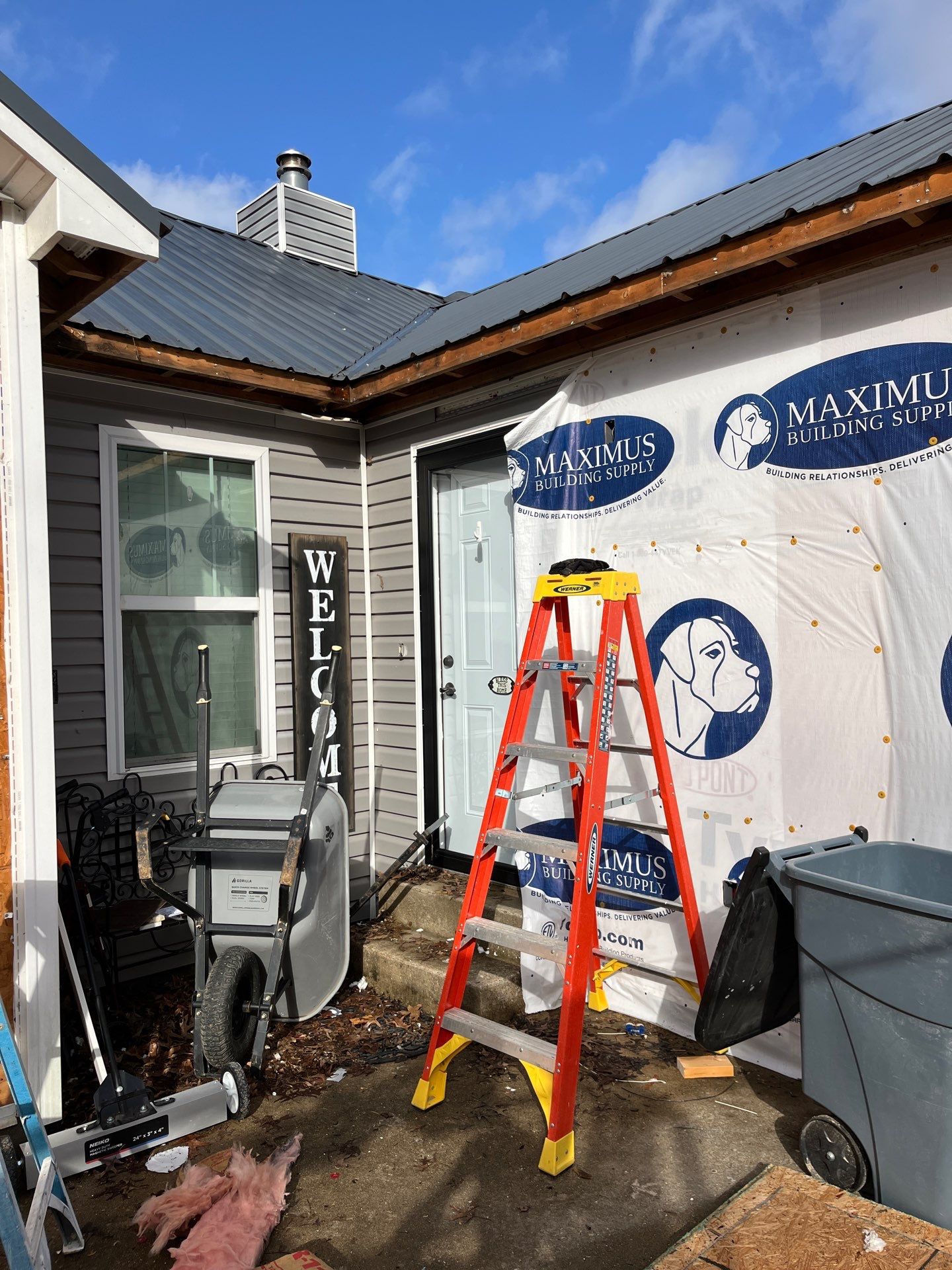 Garage Remodel And added Porch by Skilled Construction LLC