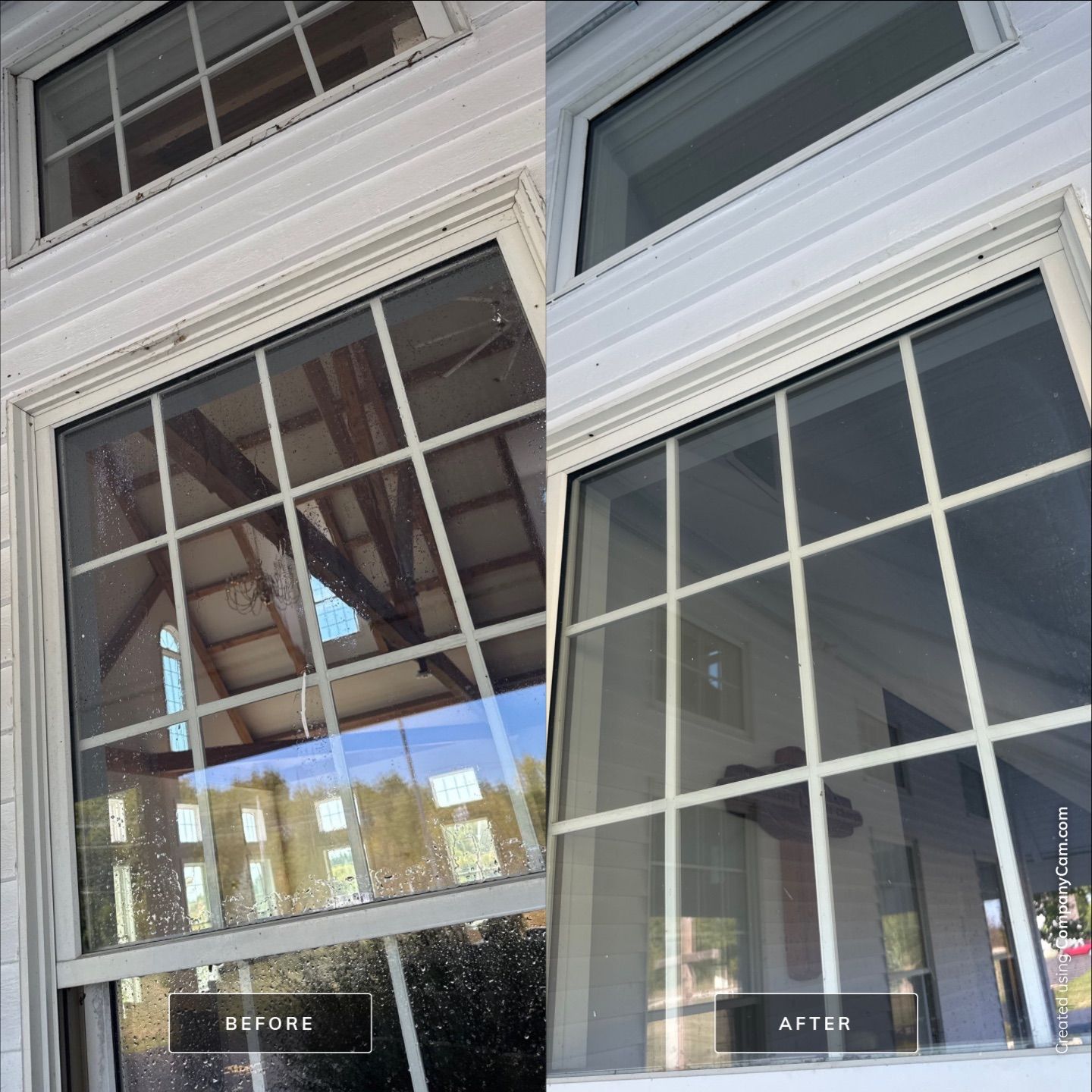 Chain of Lakes Community Bible Church Exterior Wash by Simmons Power & Soft Washing