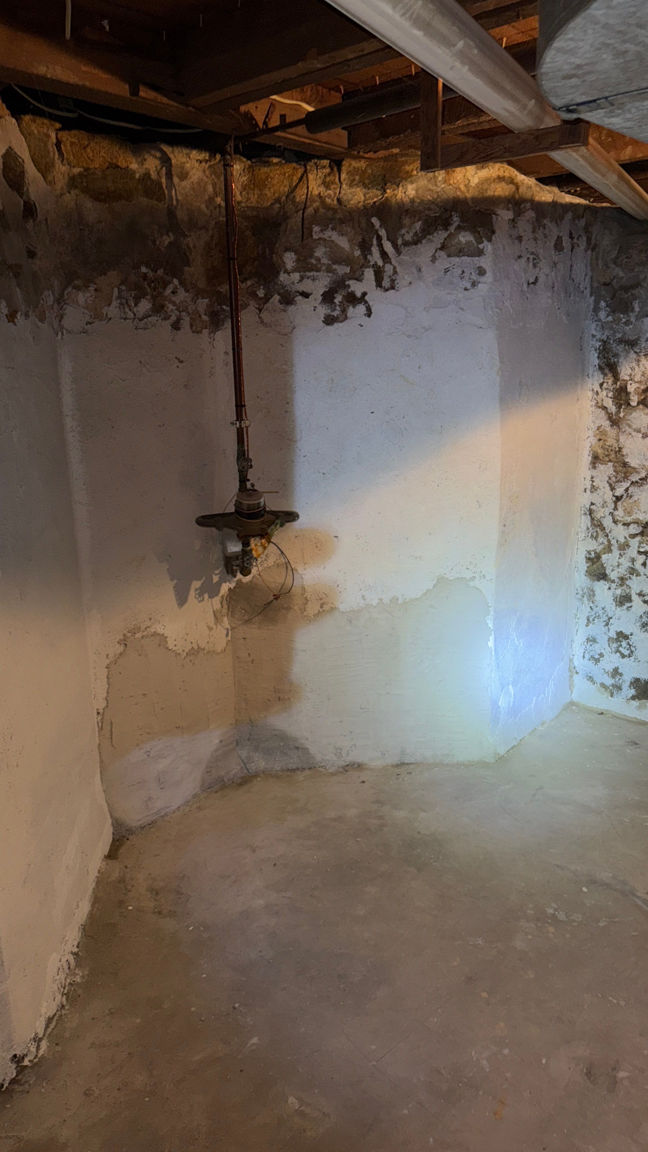 Interior French Drain Mt Tabor, NJ by Pure Service Pro, LLC 