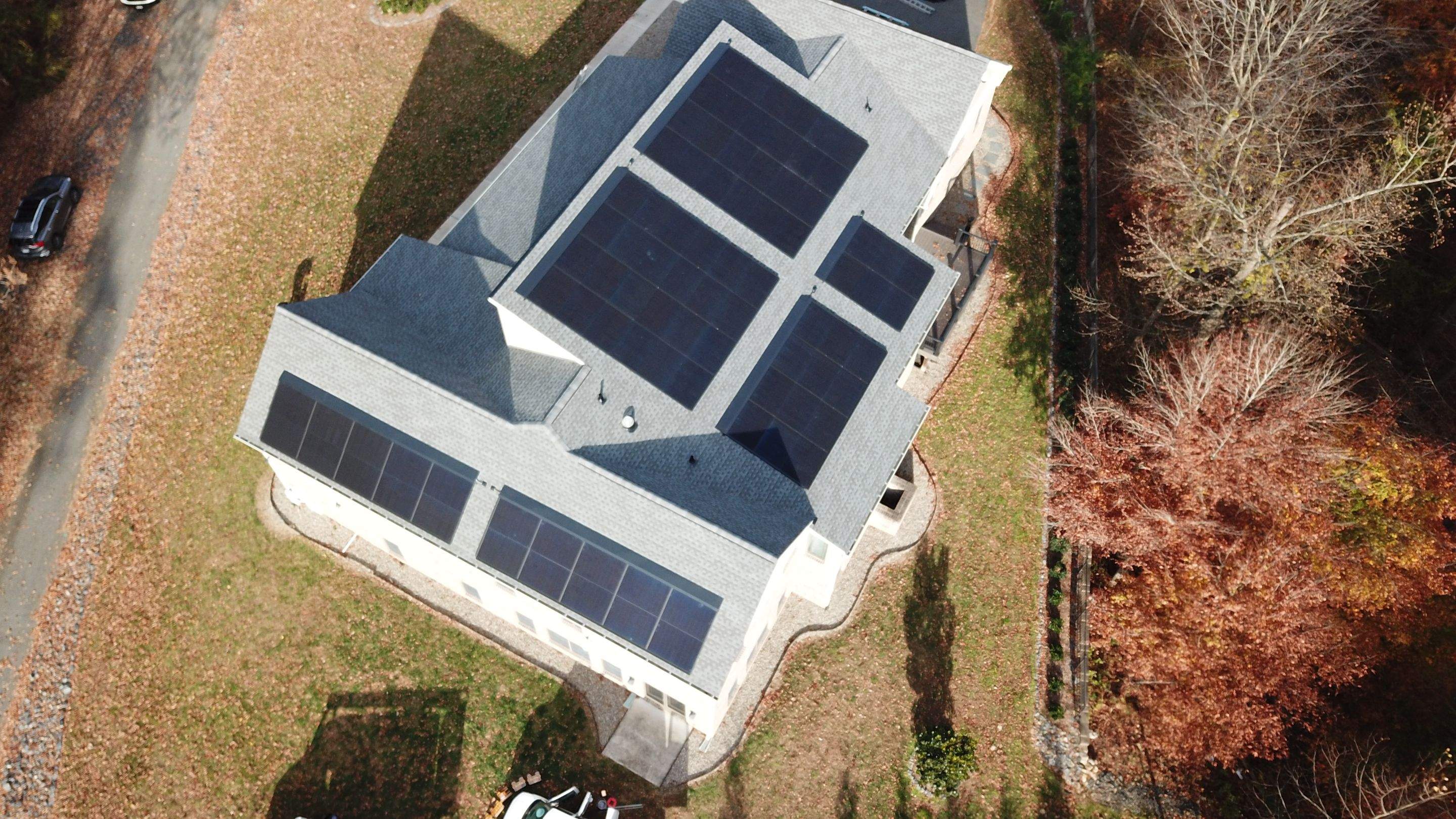 Solar Roof using GAF Decotech integrated panels by American Home Contractors