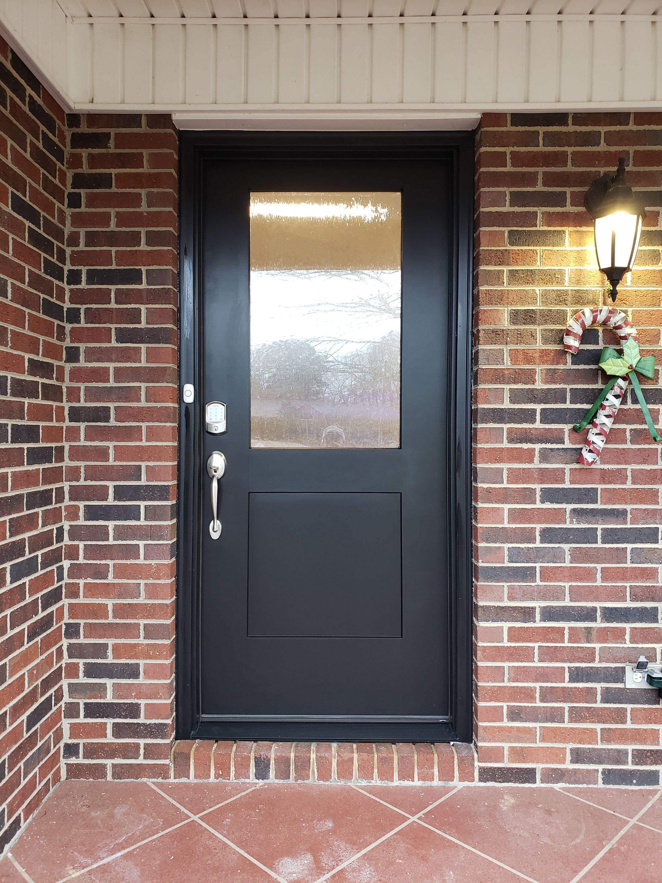 Front Door Replacement using Therma-Tru Doors by A Step Above Handy LLC 