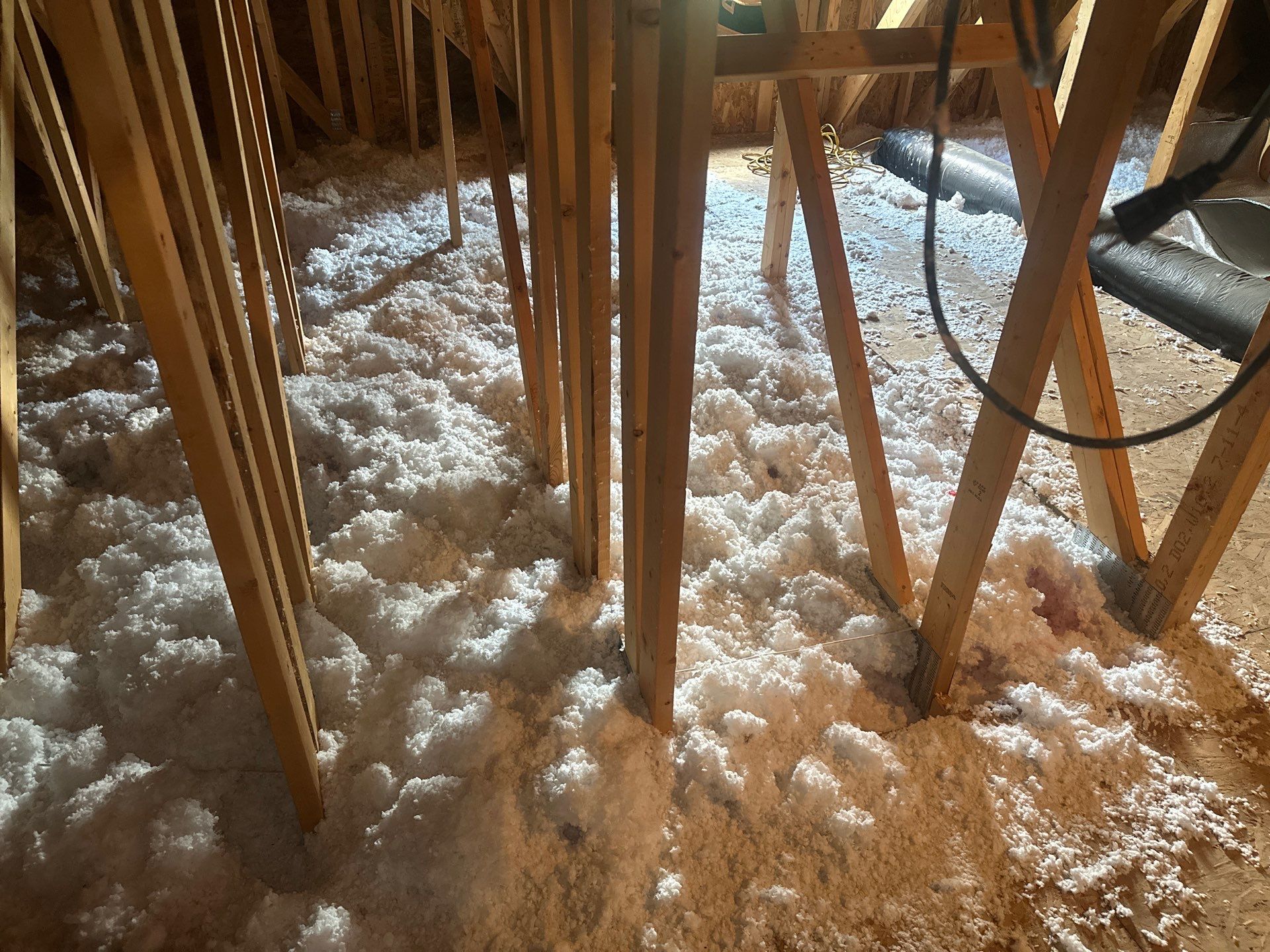 Sanitizing and Transforming a 2,100 sq ft Attic for a Better Home Performance by Home Environment Solutions