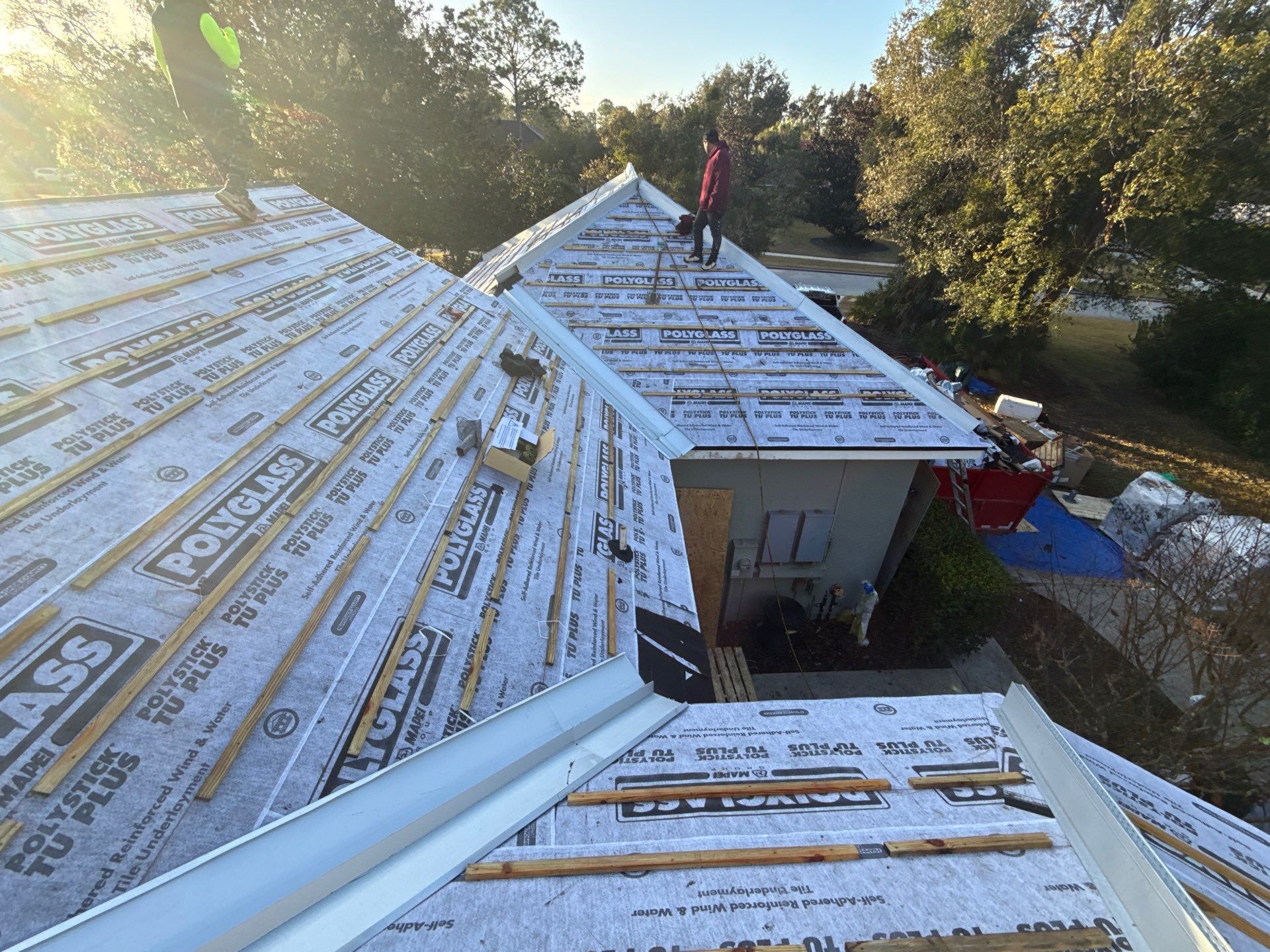 Eagle Barrel Tile - Lake Mary Florida  by David Patrick Roofing