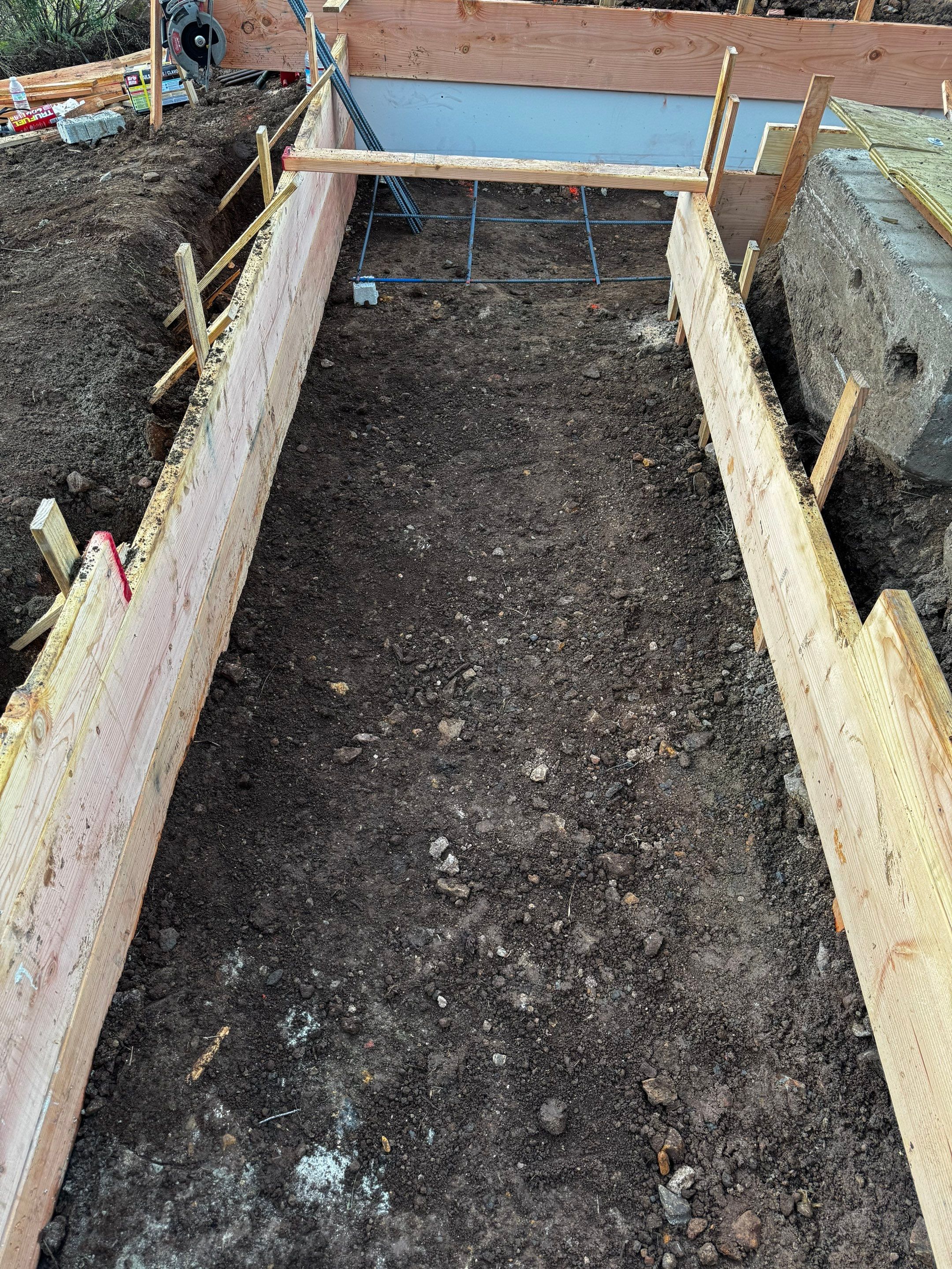 Retaining wall by JRS Construction