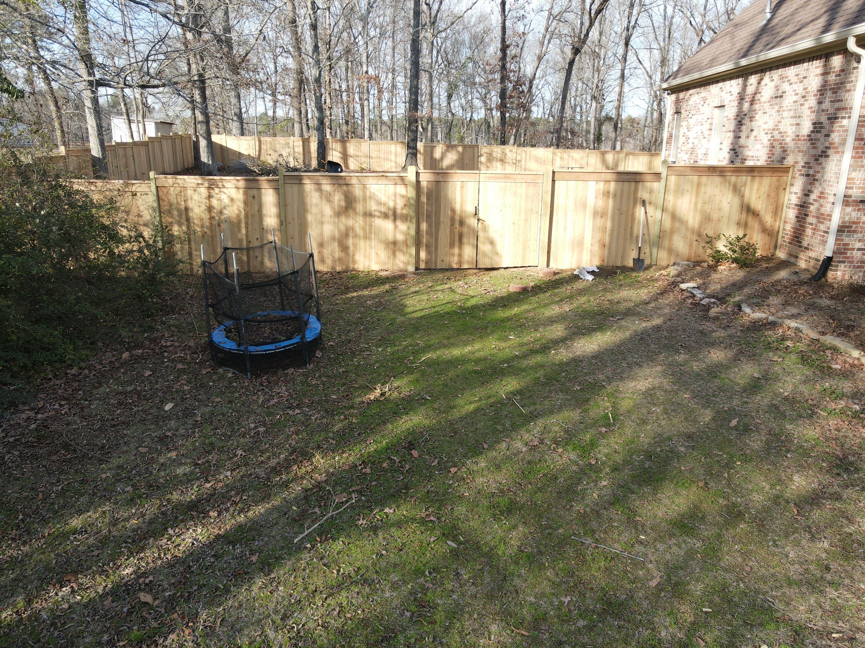 6' Cedar Good Neighbor 4x4 by Roberson Construction LLC