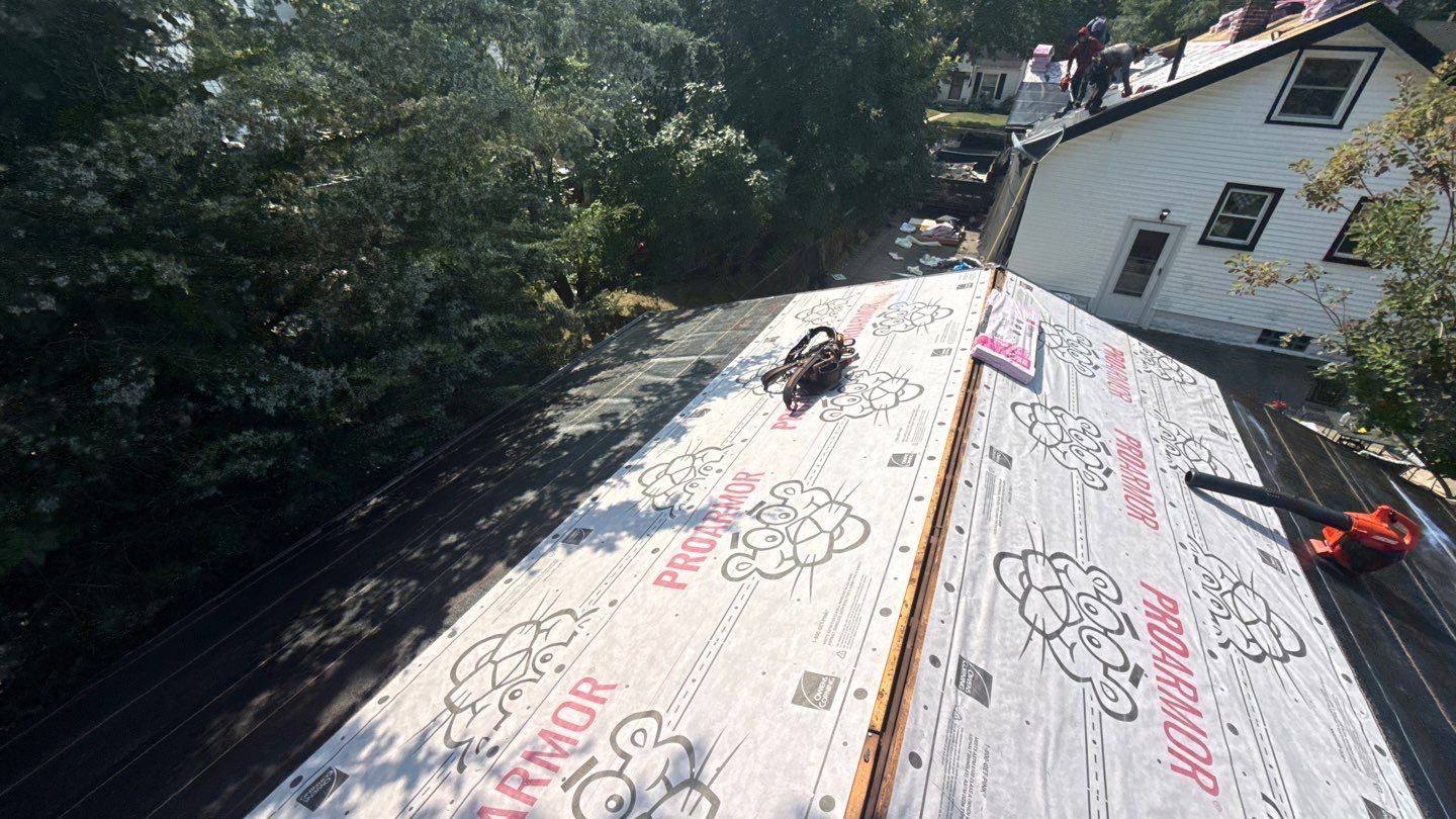 Roof Replacement using Owens Corning Onyx Black by 180 Contractors