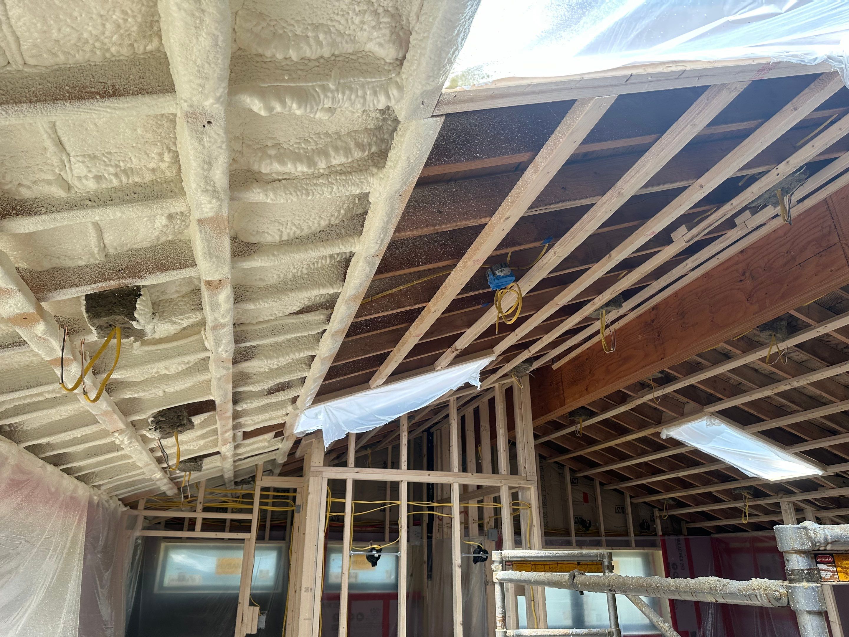 Spray Foam Insulation using Closed Cell Spray Foam by NYS Foam & Energy
