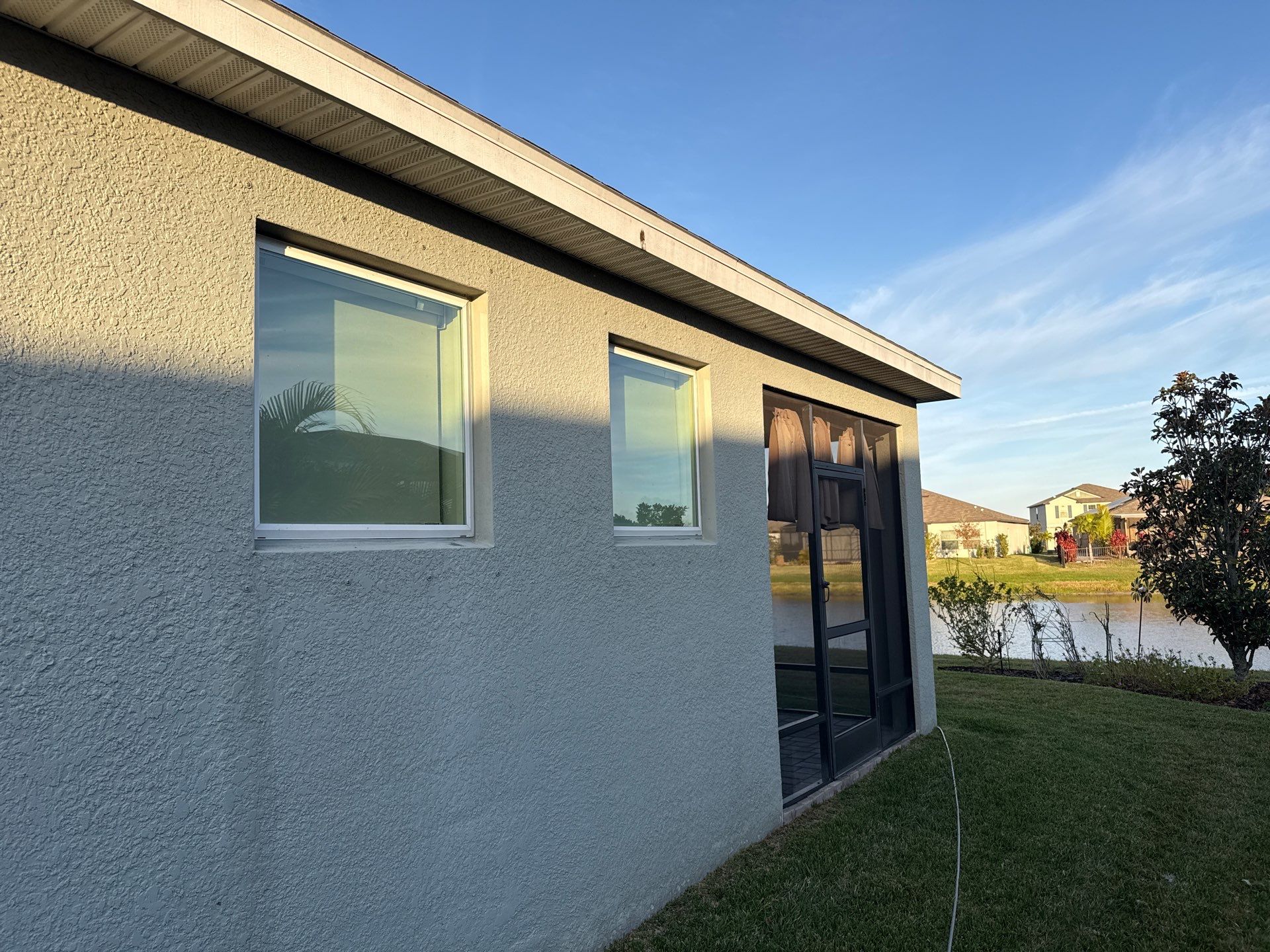 One-Story House Wash & Driveway Cleaning in Trevesta – Palmetto, FL by Sunshine AquaWash