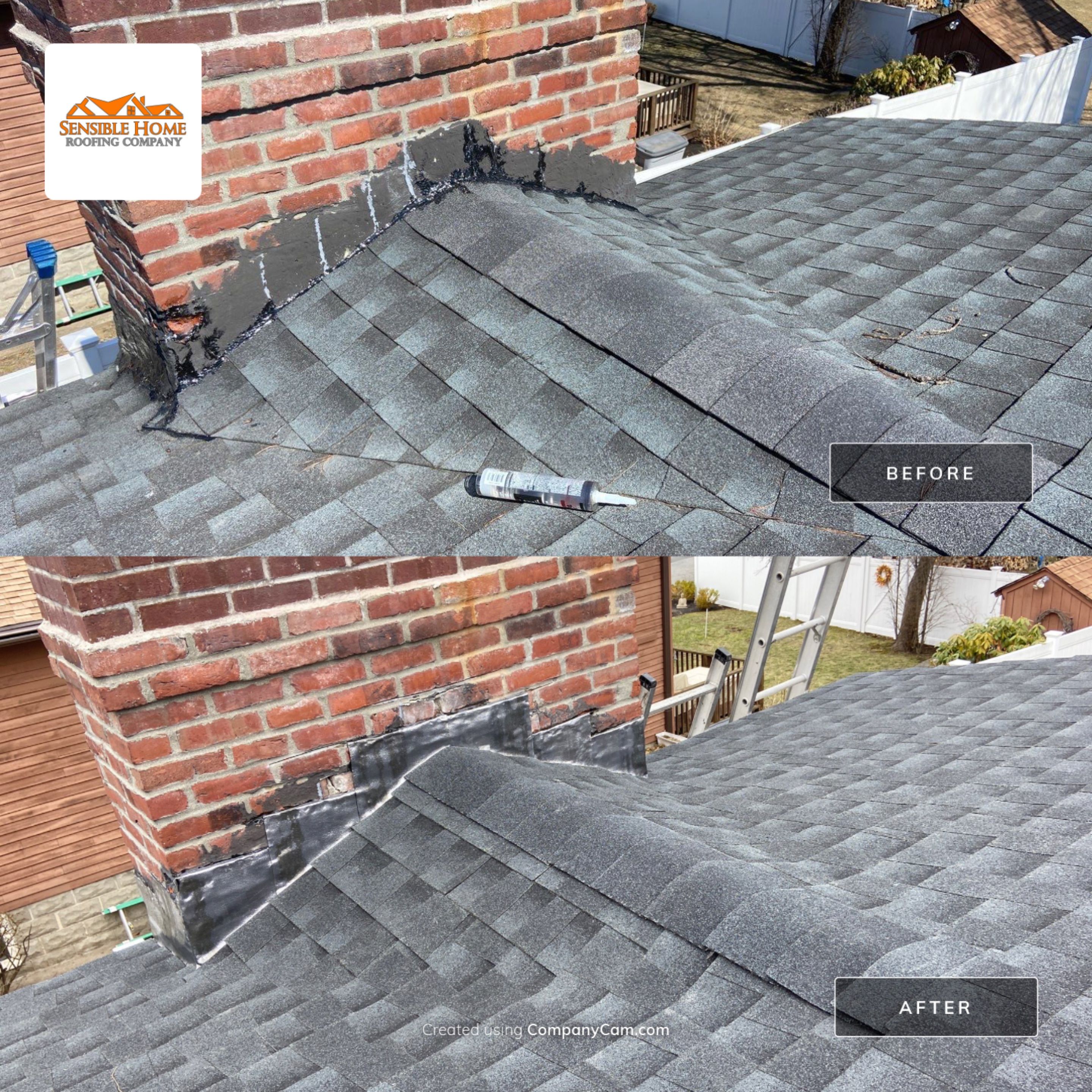 Residential Roofing Installation using GAF Timberline HDZ by Sensible Home Solutions