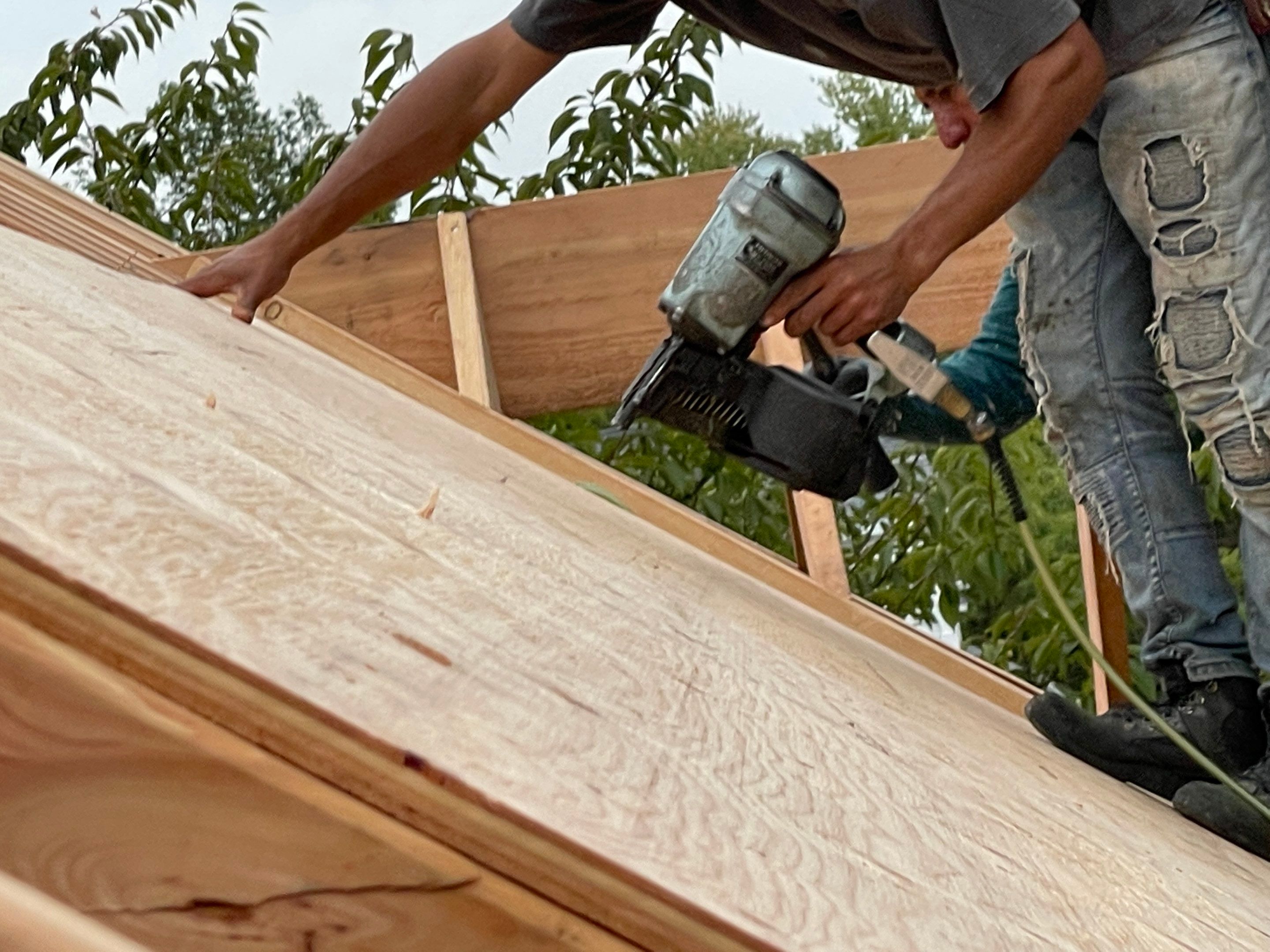 New Addition to Home using Wood by Home Concepts Construction