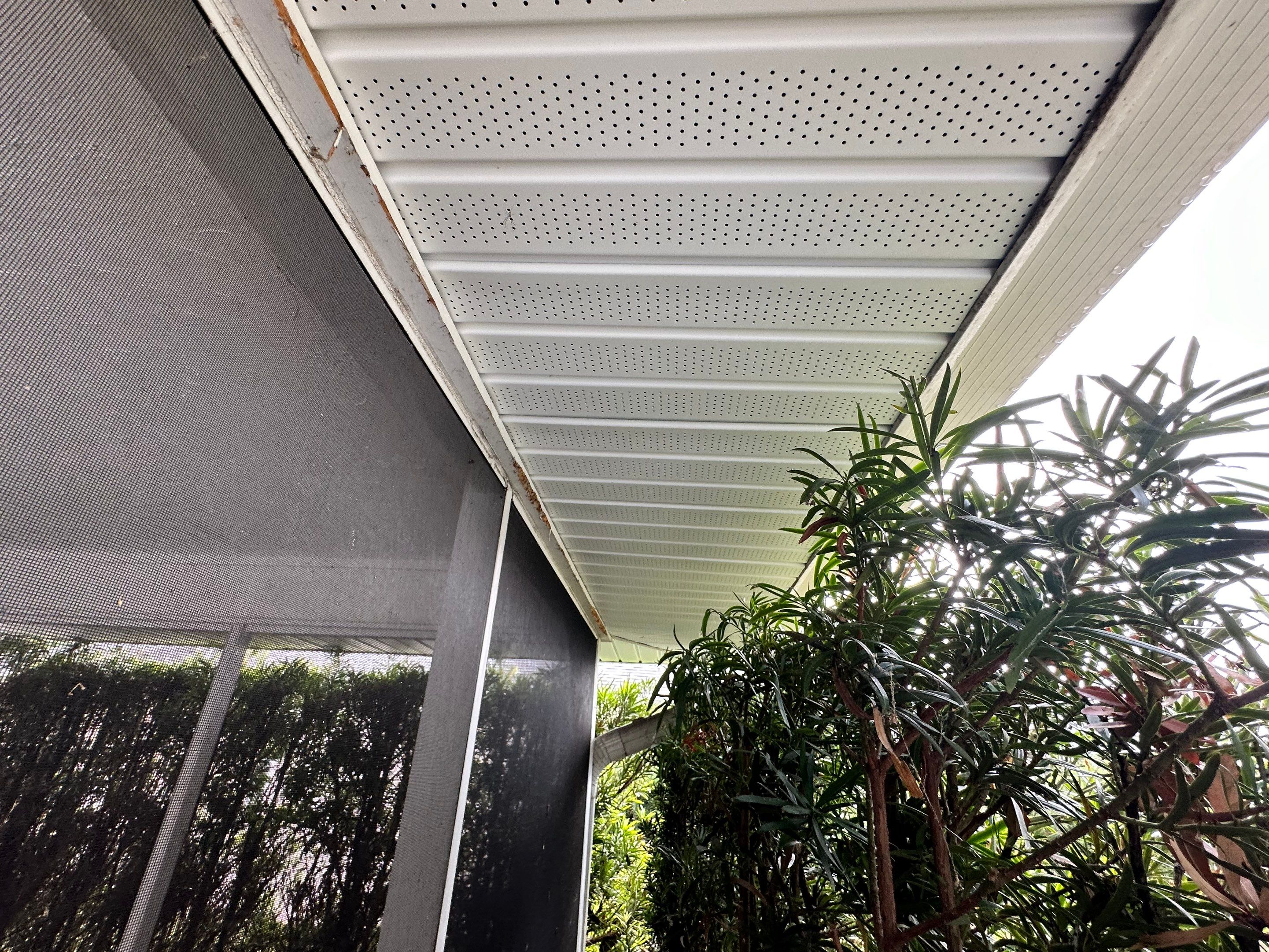 Install Vinyl Soffit in Sarasota FL by Gutter Professors