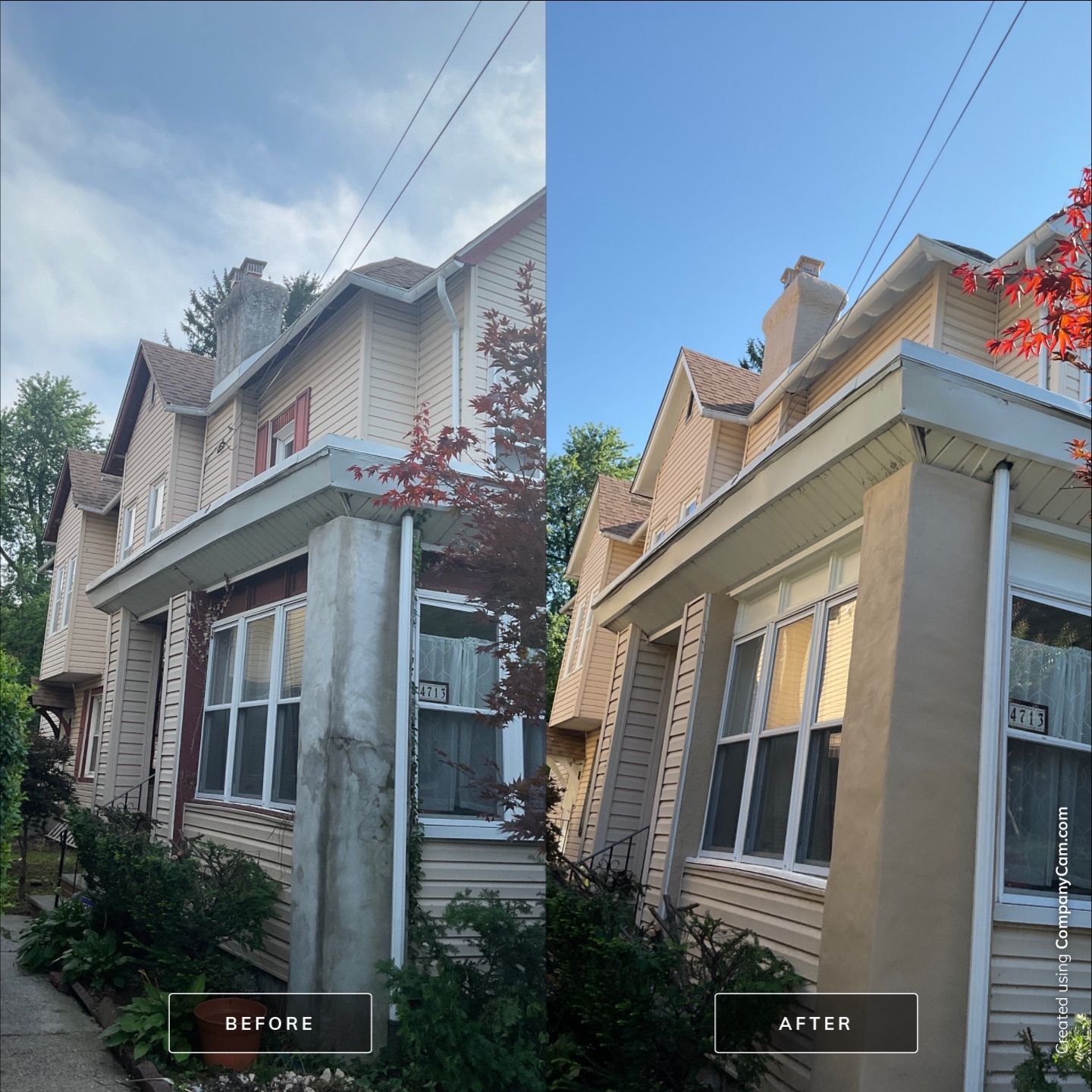 Exterior Refresh in West Philadelphia by Groovy Hues