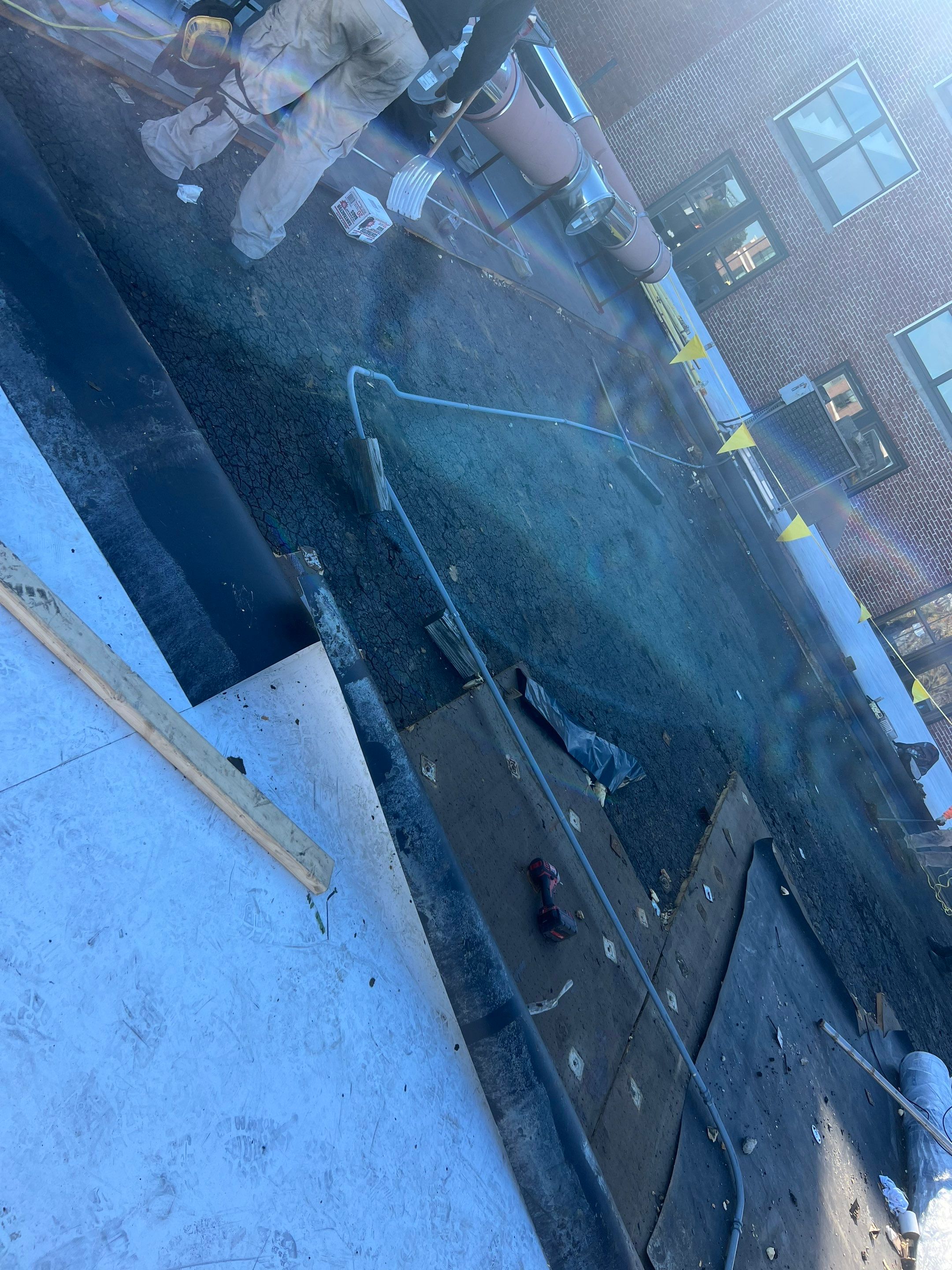Portsmouth, NH Commercial Roof by Tall pine roofing