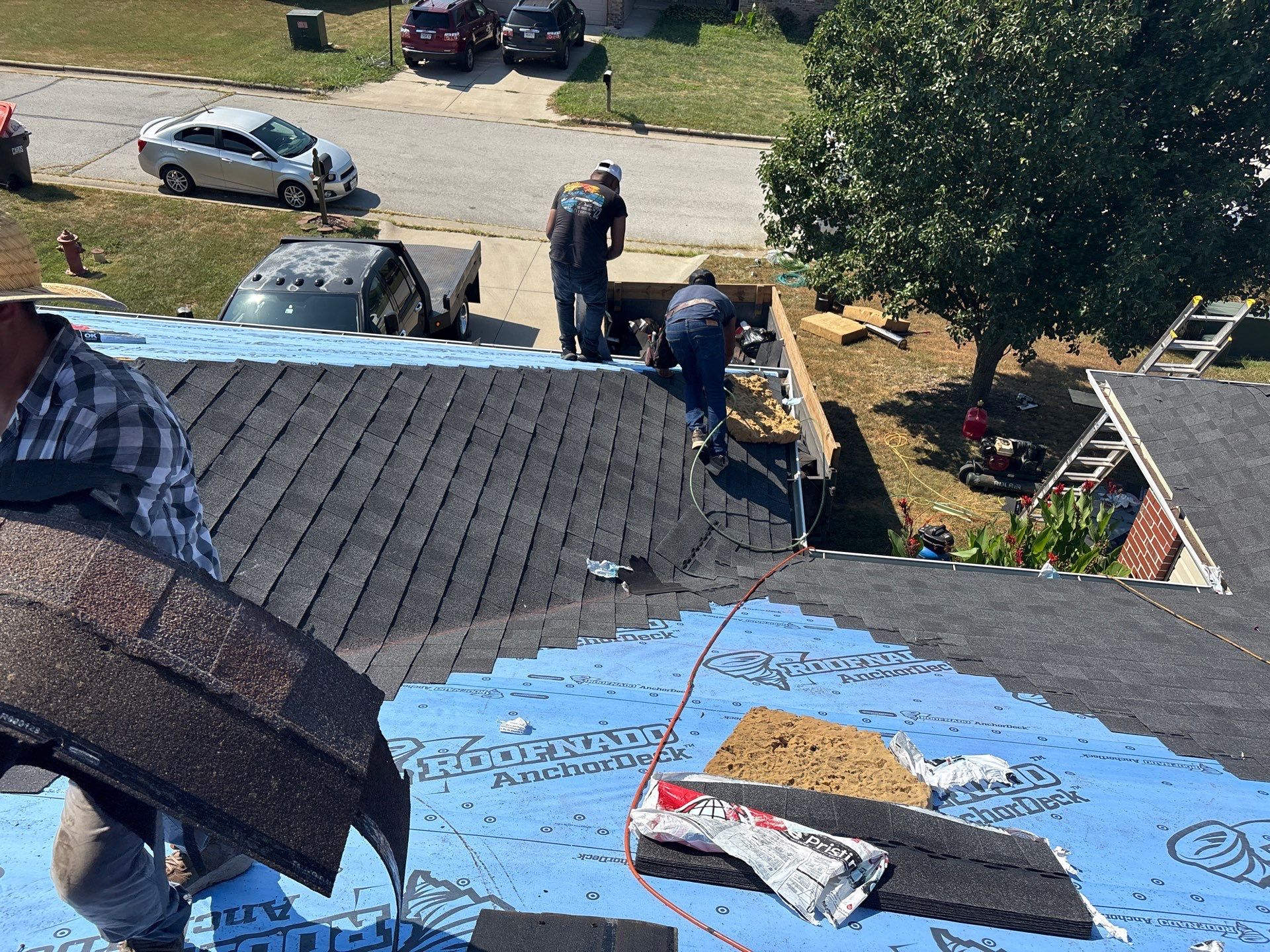 Residential Roofing + Gutters & Downspouts Install  by Titan Commercial & Residential Roofing 