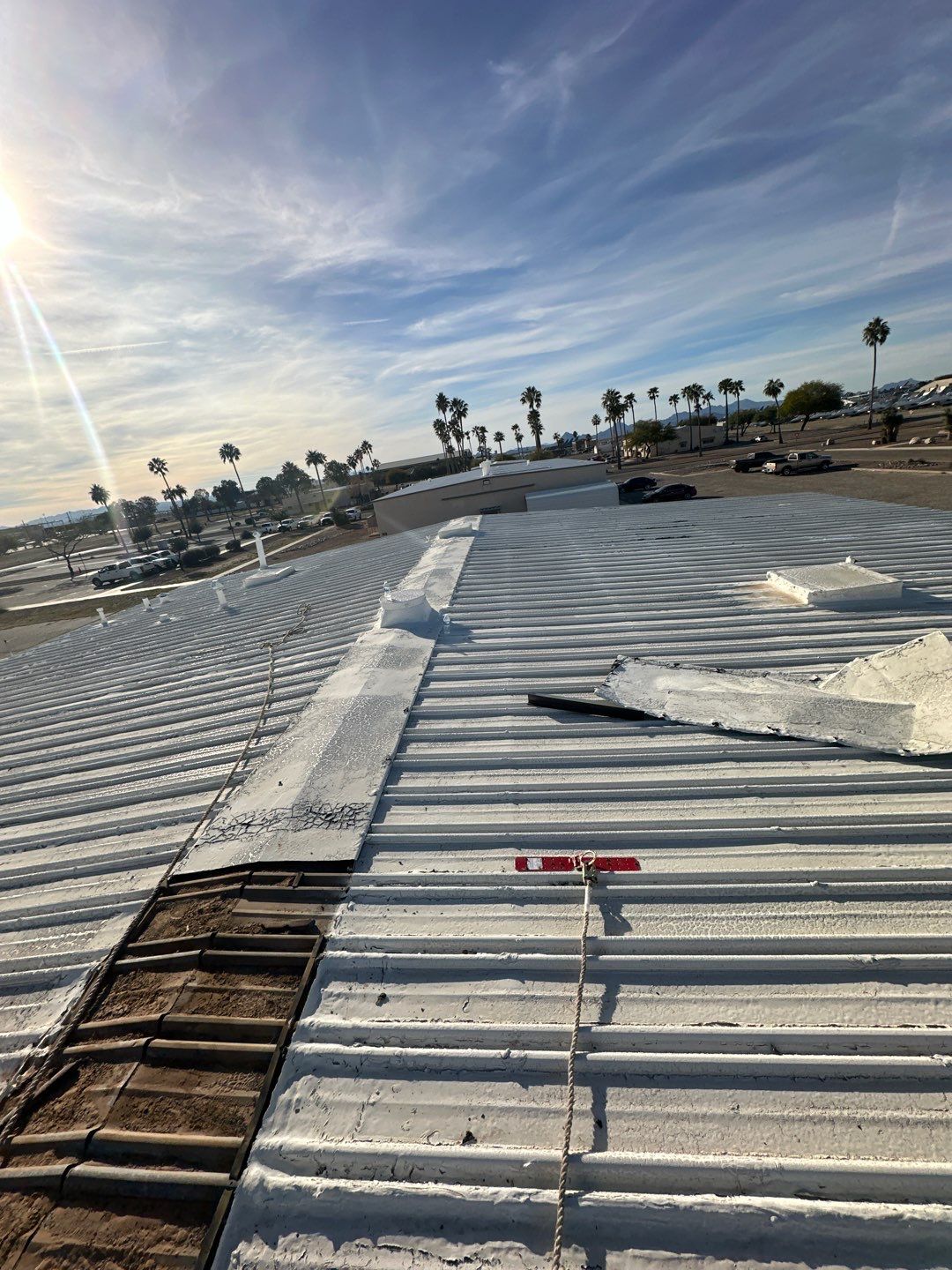 Burnished Exposed Fastener by Reimagine Roofing