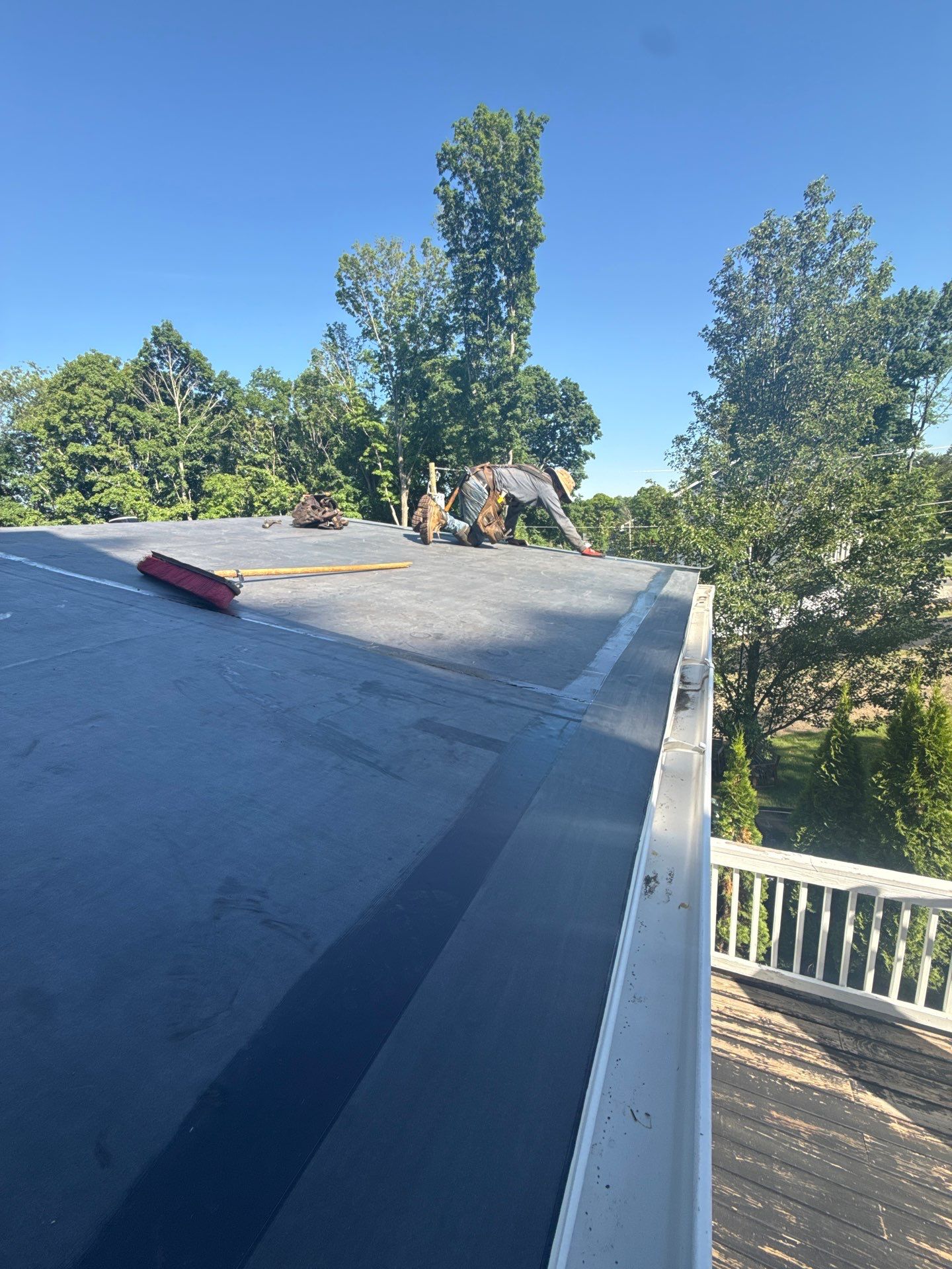 From Shingles to EPDM — Methuen Flat Roof Conversion by JOHNNYS PRO