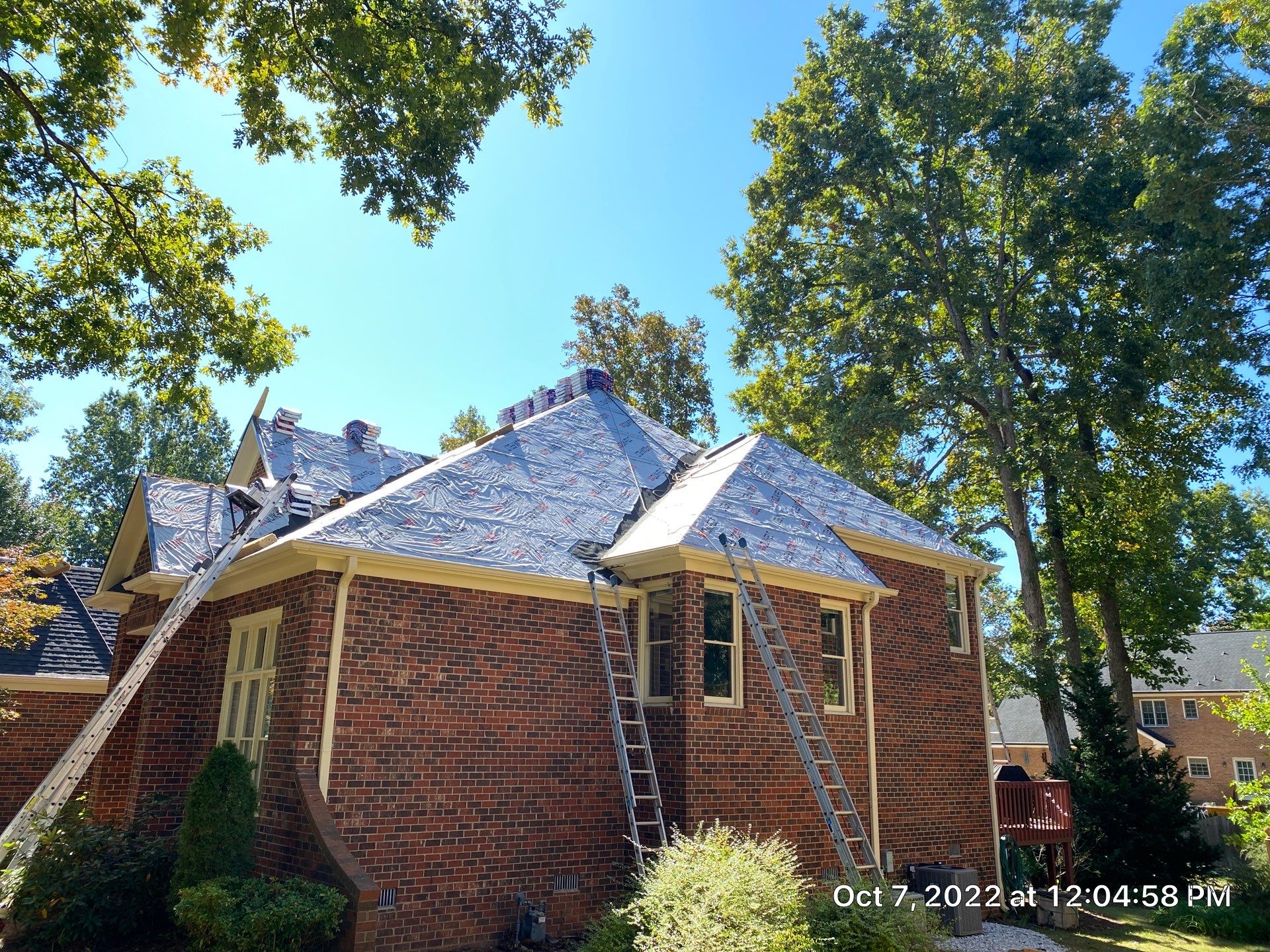 Happy Customer for Life by Just In Time Roofing and Restoration
