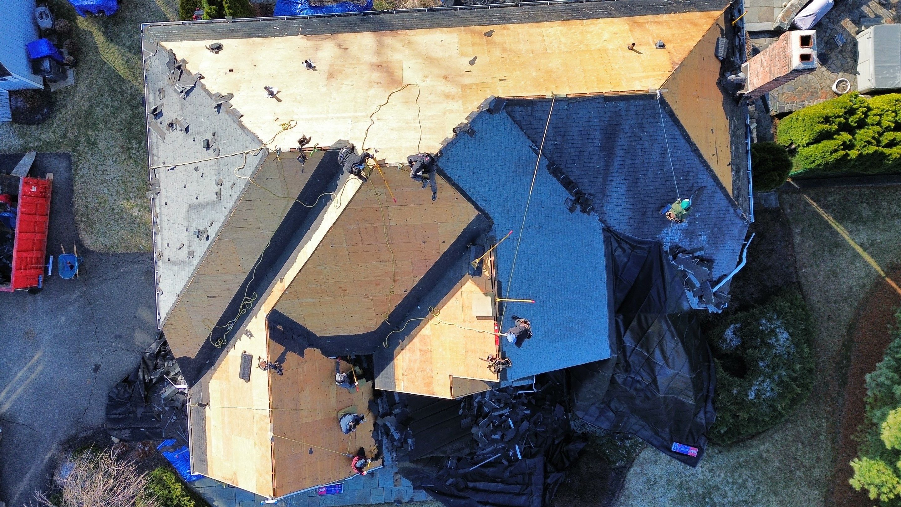 Federowicz Roof Completion by Royal Restoration CT 