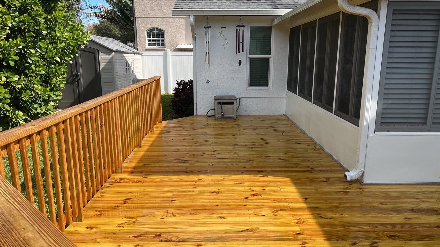 New Deck using Wood Sealant by DuraSeal