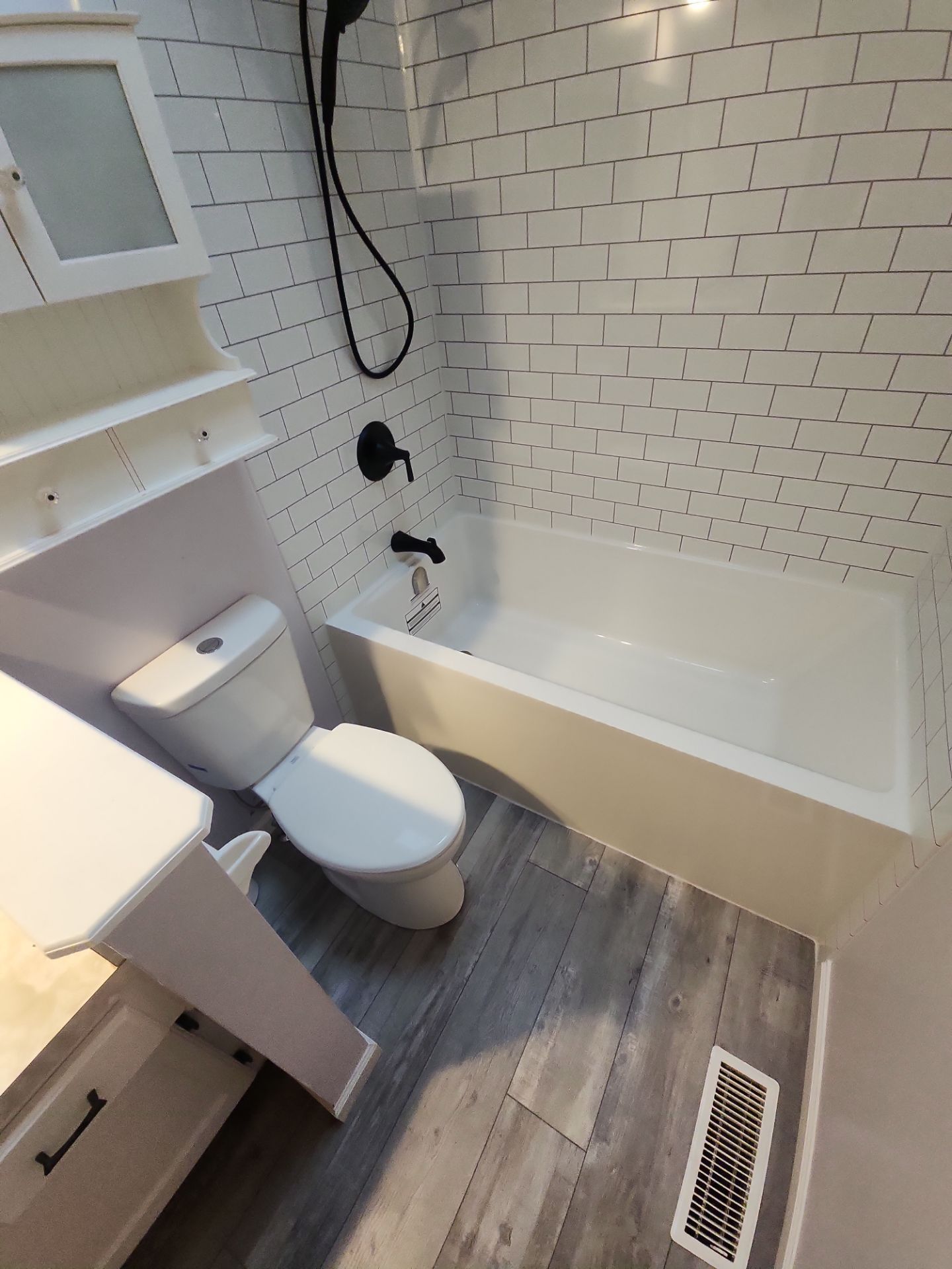 Bathroom Remodel using Bathtub by The Shower Company