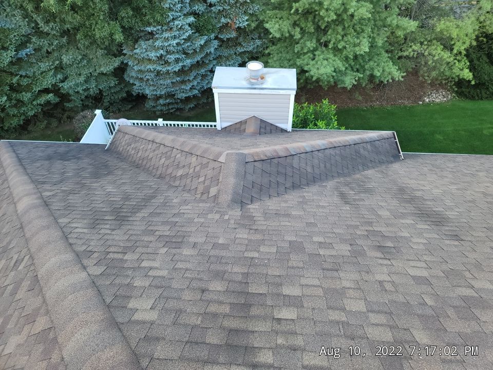 BRAND: ATLAS PINNACLE COLOR: PRISTINE SCOTCHGARD TAN DRIP EDGE: MUSKET BROWN by Eagle Eye Roofing
