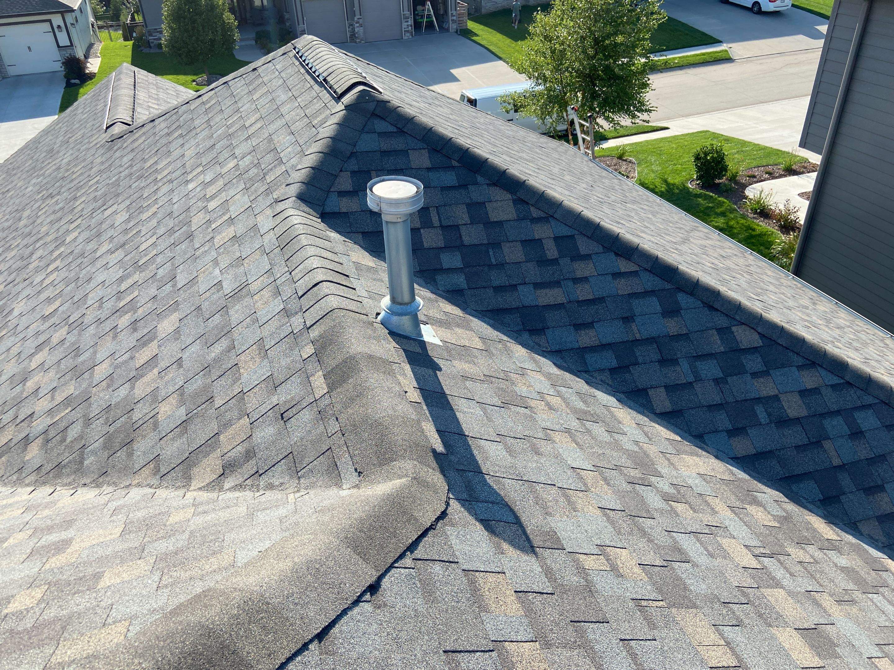 Architectural Asphalt Shingle Roof Installation for Bennington Residence by Star Home