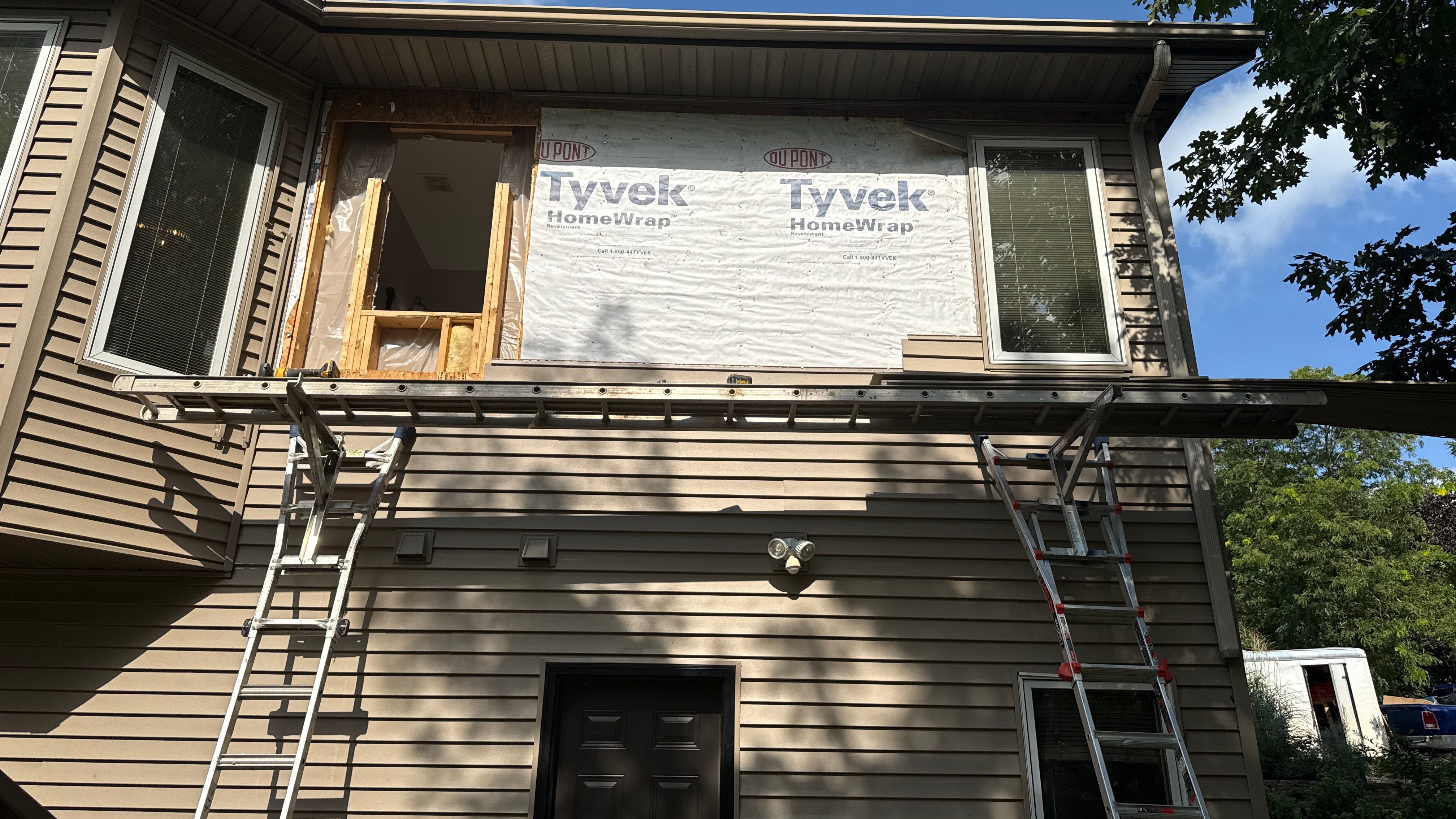 Stylish Upgrade with Pella Lifestyle Series Windows, Patio Door & Entry Doors by United Windows and Siding LLC