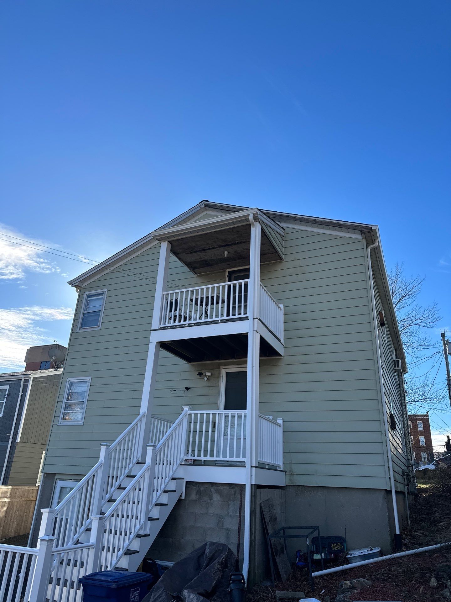 Residential Roofing Installation using Owens Corning TruDefinition Slatestone Gray by A Plus Exterior