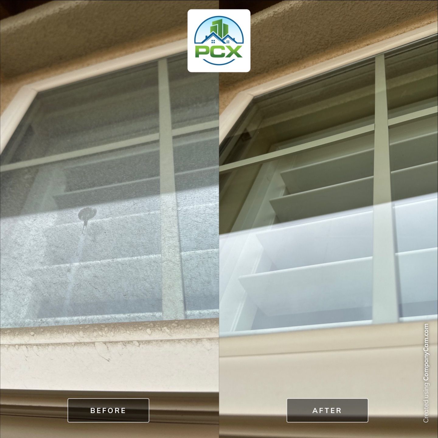 Traditional window cleaning in Orange County by Property Cleaning Experts, LLC