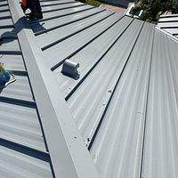 24ga 1.5" Snap-Lock Dove Gray  by Total Roofing System The Metal Roof Experts