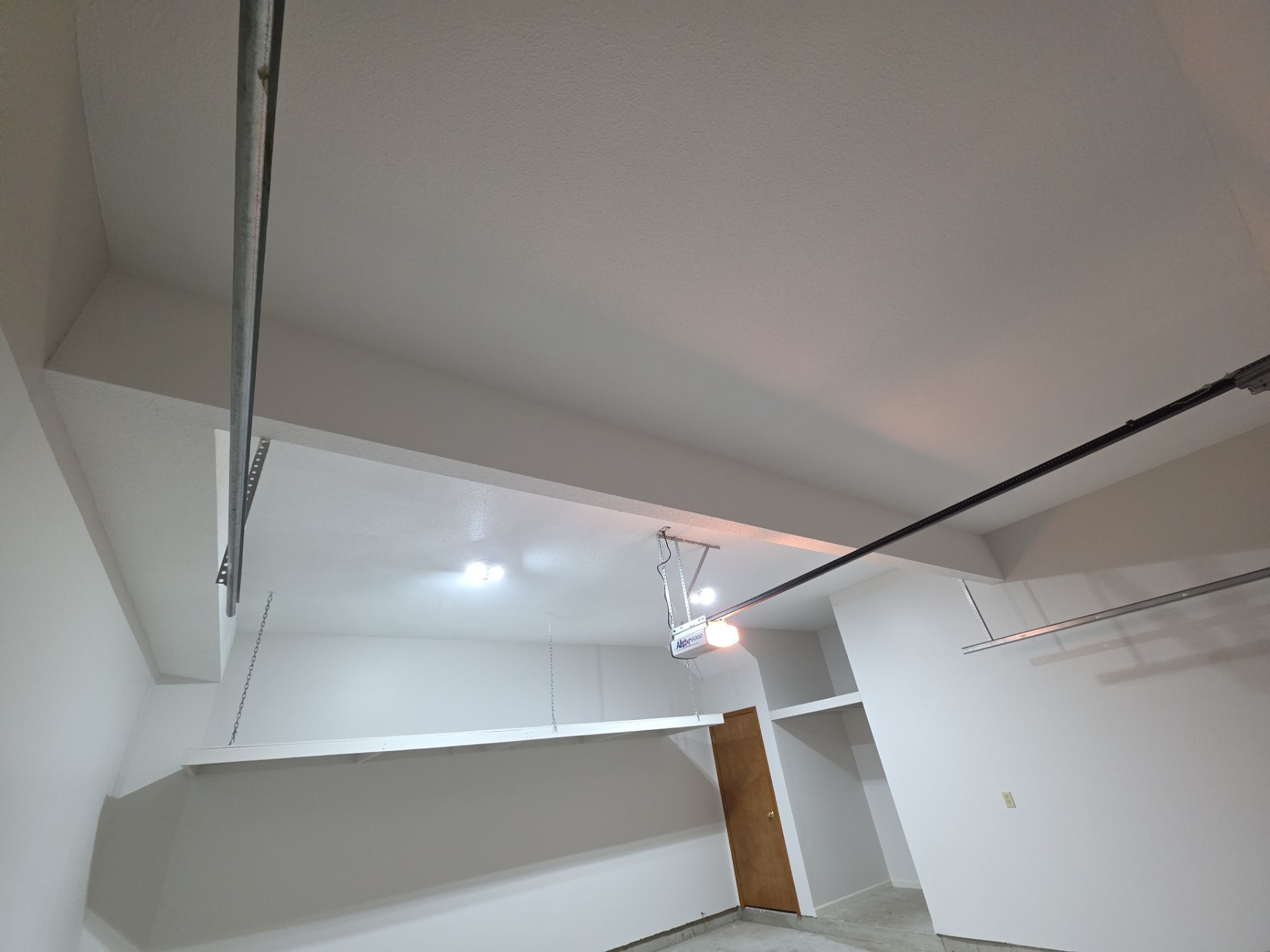 Custom Epoxy Flake Floor Coating and Ceiling Repair in Muskegon by Gordon Painting