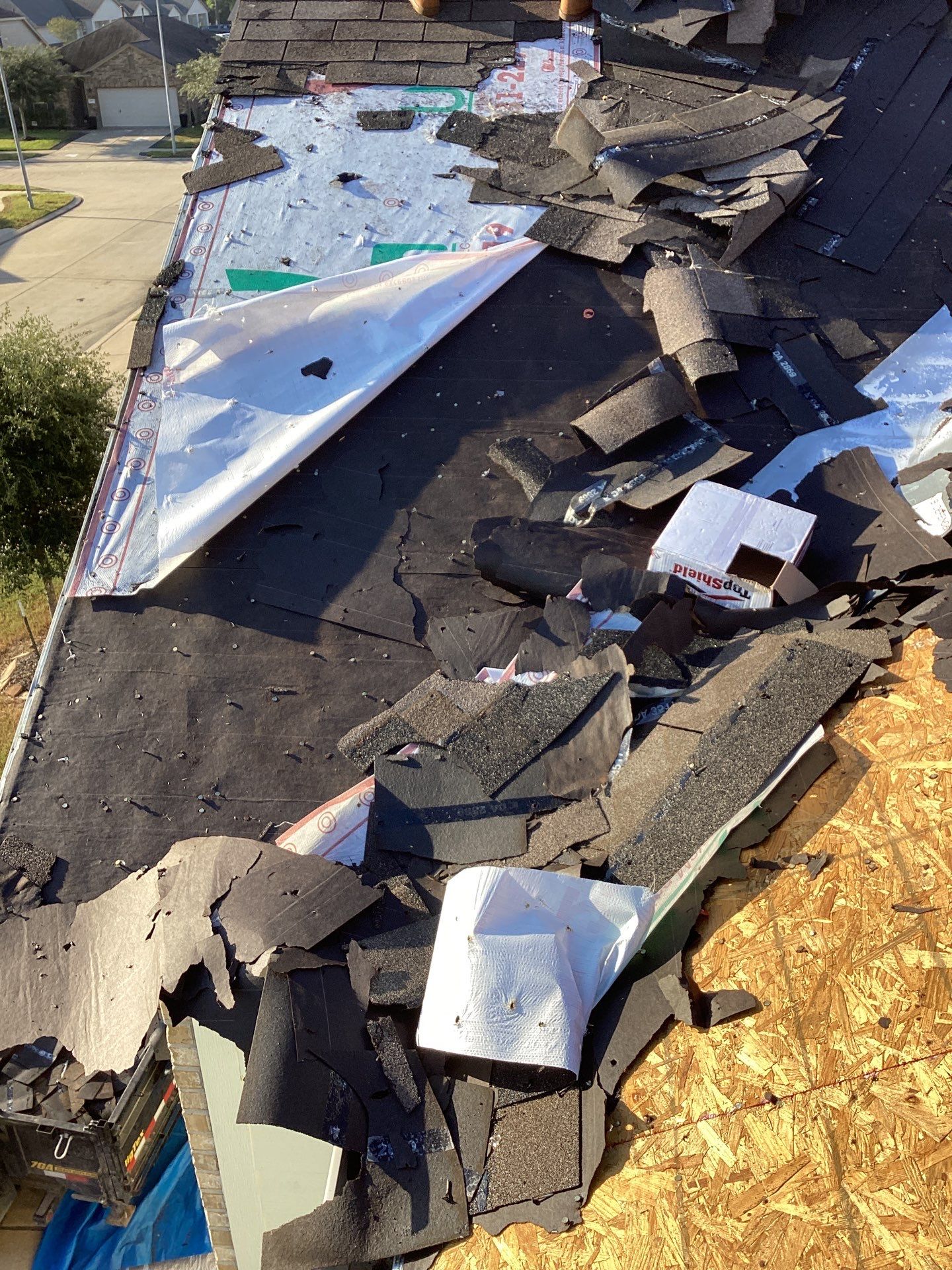 Residential Roofing Installation using Owen's Corning Duration (Lifetime) Shingles by Roof Repair Company