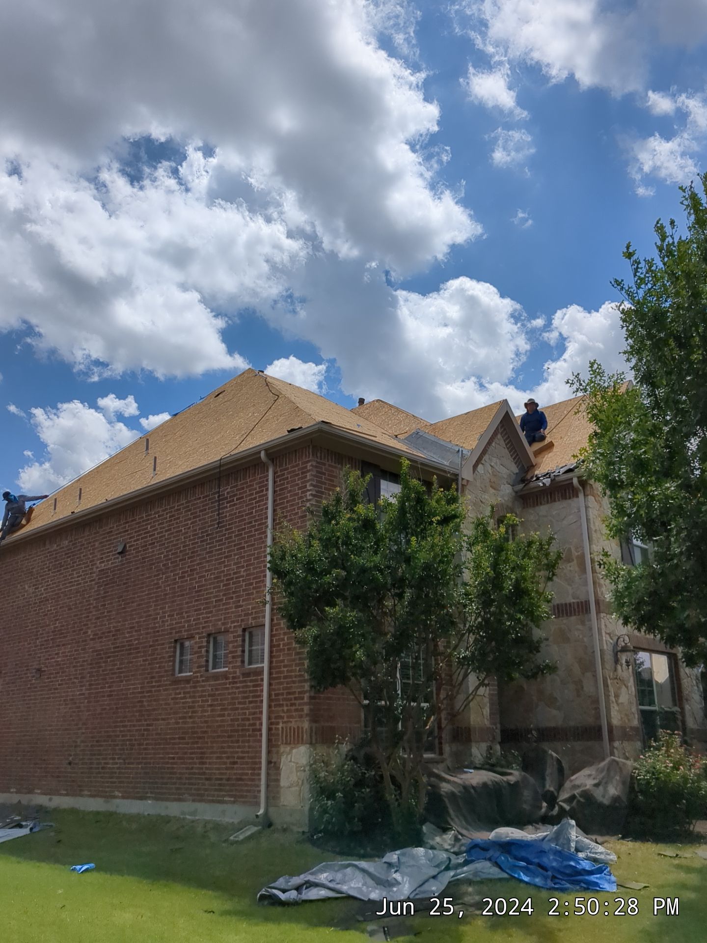 Trophy Club New Roof and Gutters by Blackforest Roofing
